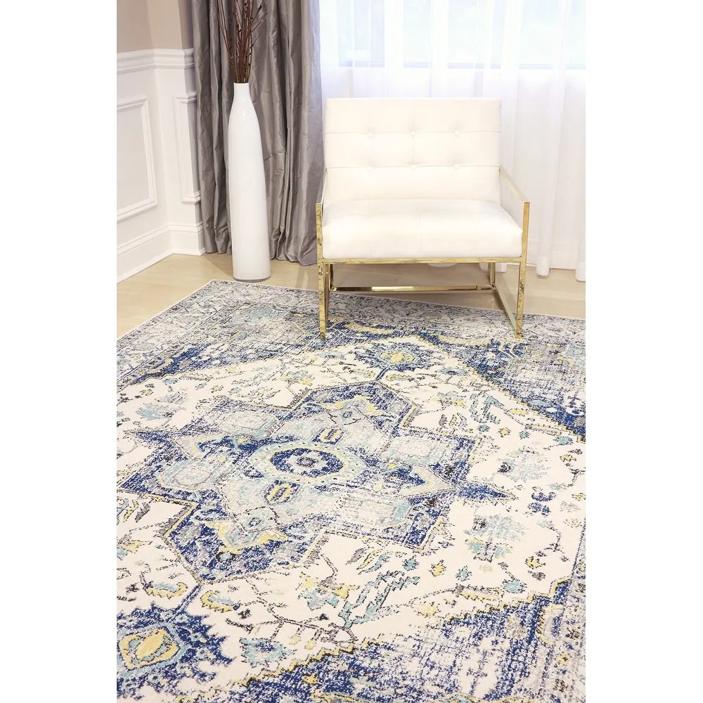 Pasargad Home Turkish Chelsea Design Medallion Area Rug