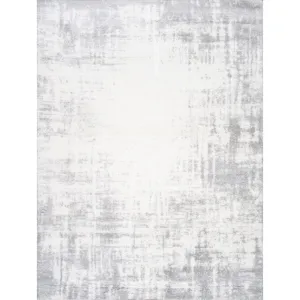 Pasargad Home Turkish Shag Collection Ivory Area Rug Plush 1 Inch Pile