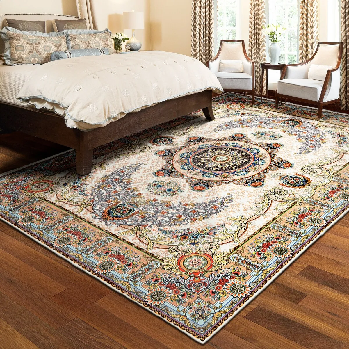 Pearl Velvet Area Rug LY005