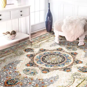 Pearl Velvet Area Rug LY005
