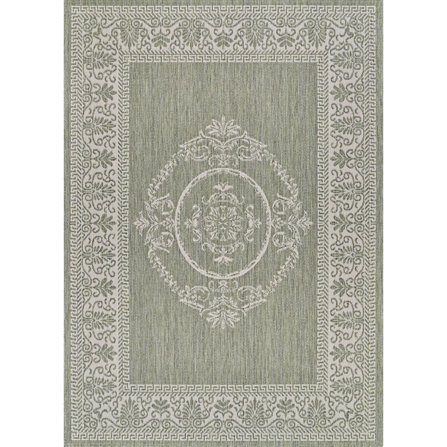 Pergola Emblem Indoor/ Outdoor Area Rug