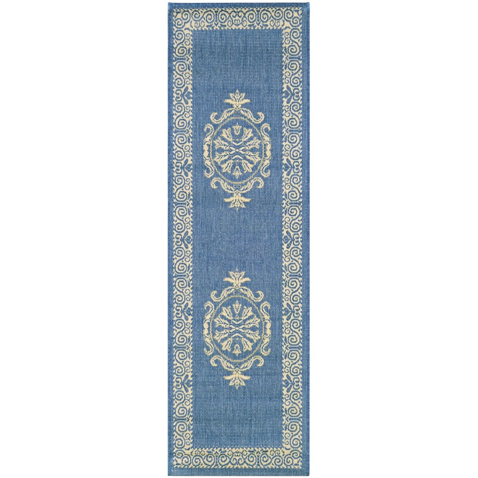 Pergola Emblem Indoor/ Outdoor Area Rug