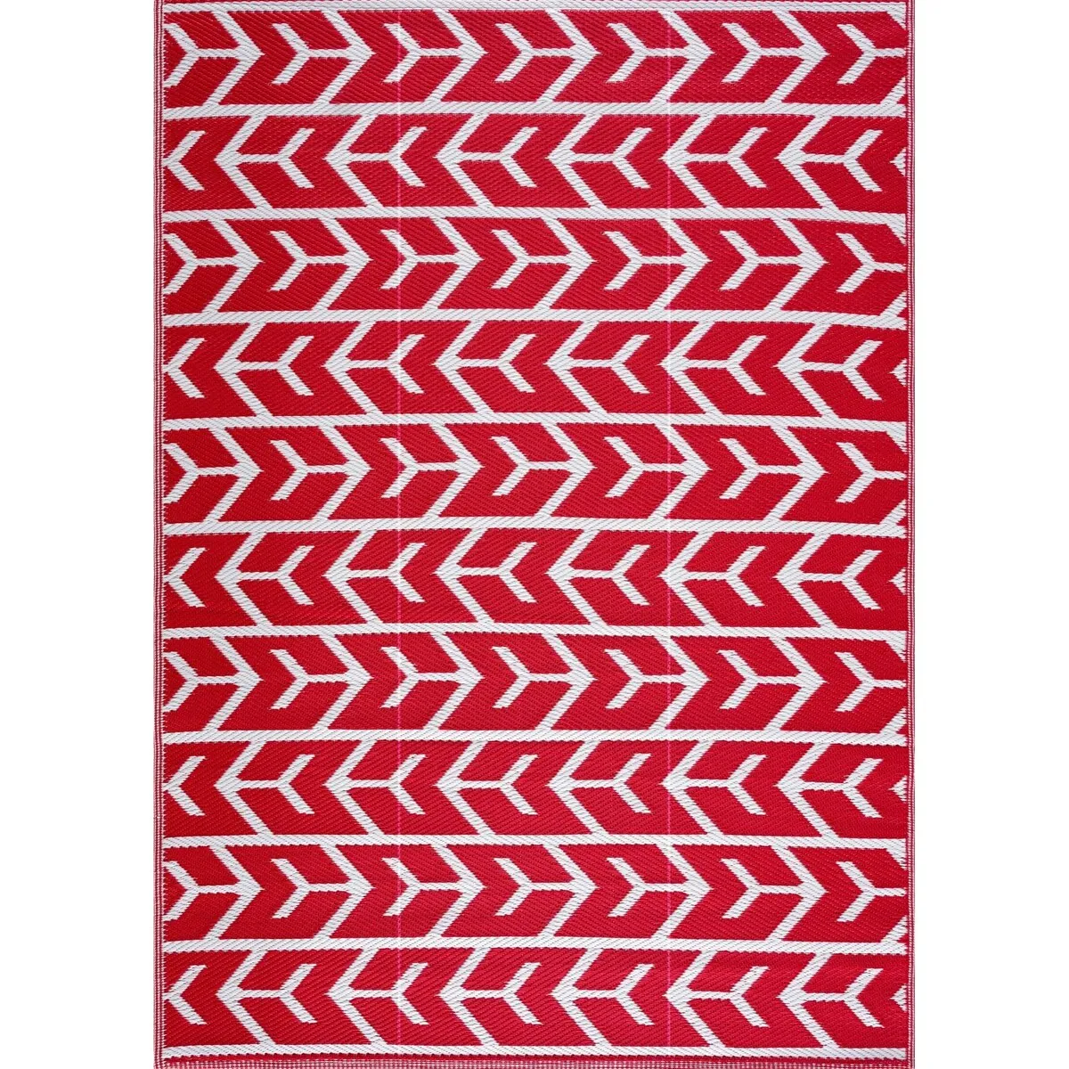 Playa Rug Outdoor Recycled Reversible Plastic Folded Mat/Rug Amsterdam Collection Lightweight & Weather. Water and UV Resistant