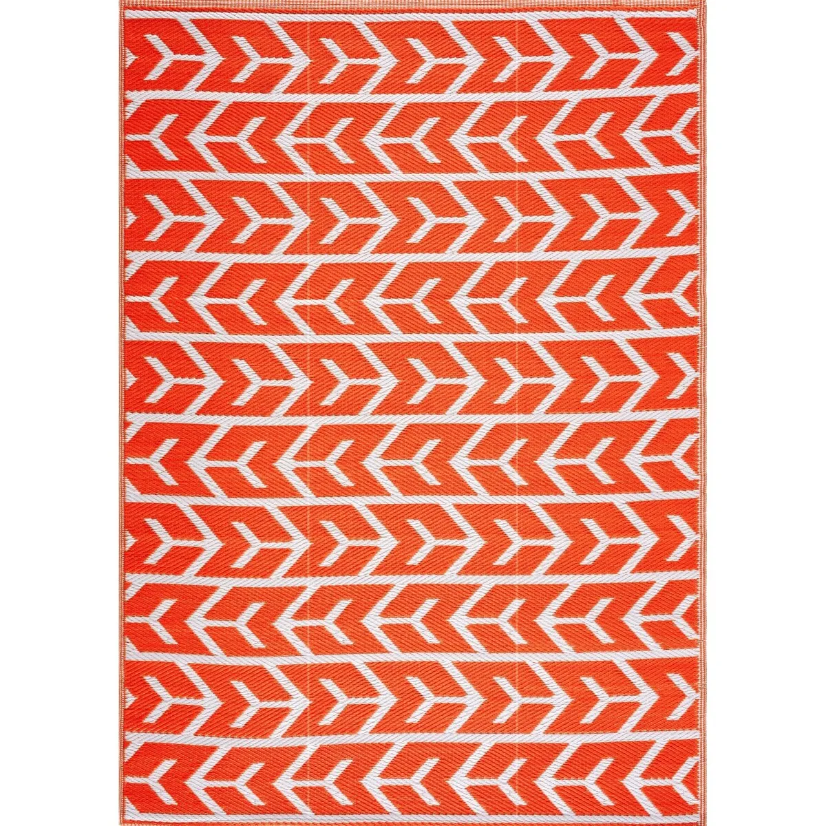 Playa Rug Outdoor Recycled Reversible Plastic Folded Mat/Rug Amsterdam Collection Lightweight & Weather. Water and UV Resistant