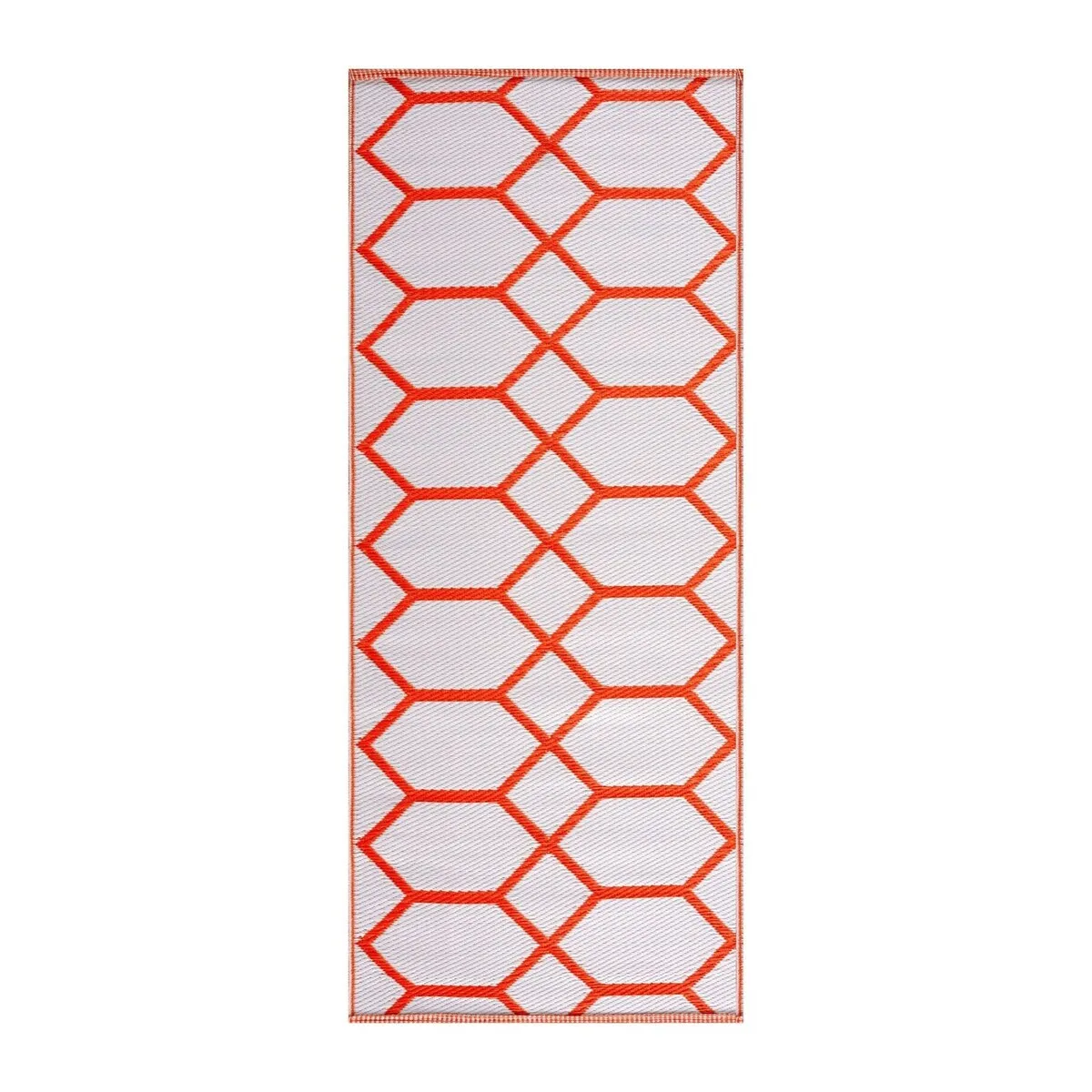 Playa Rug Outdoor Recycled Reversible Plastic Folded Mat/Rug Milan Collection Lightweight & Weather. Water and UV Resistant