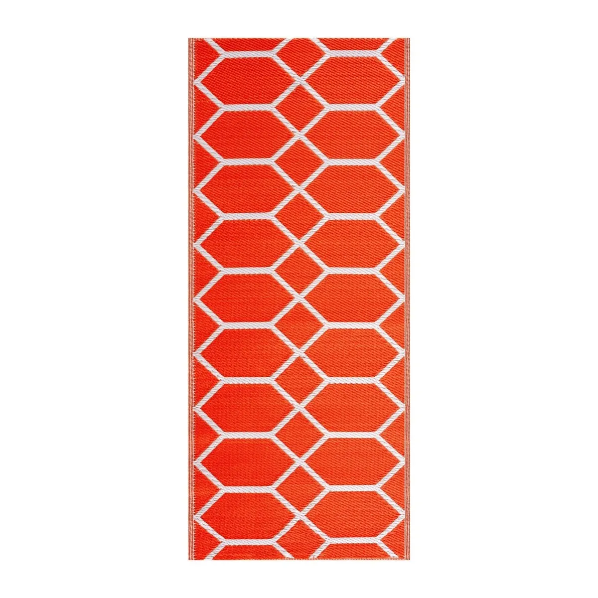 Playa Rug Outdoor Recycled Reversible Plastic Folded Mat/Rug Milan Collection Lightweight & Weather. Water and UV Resistant