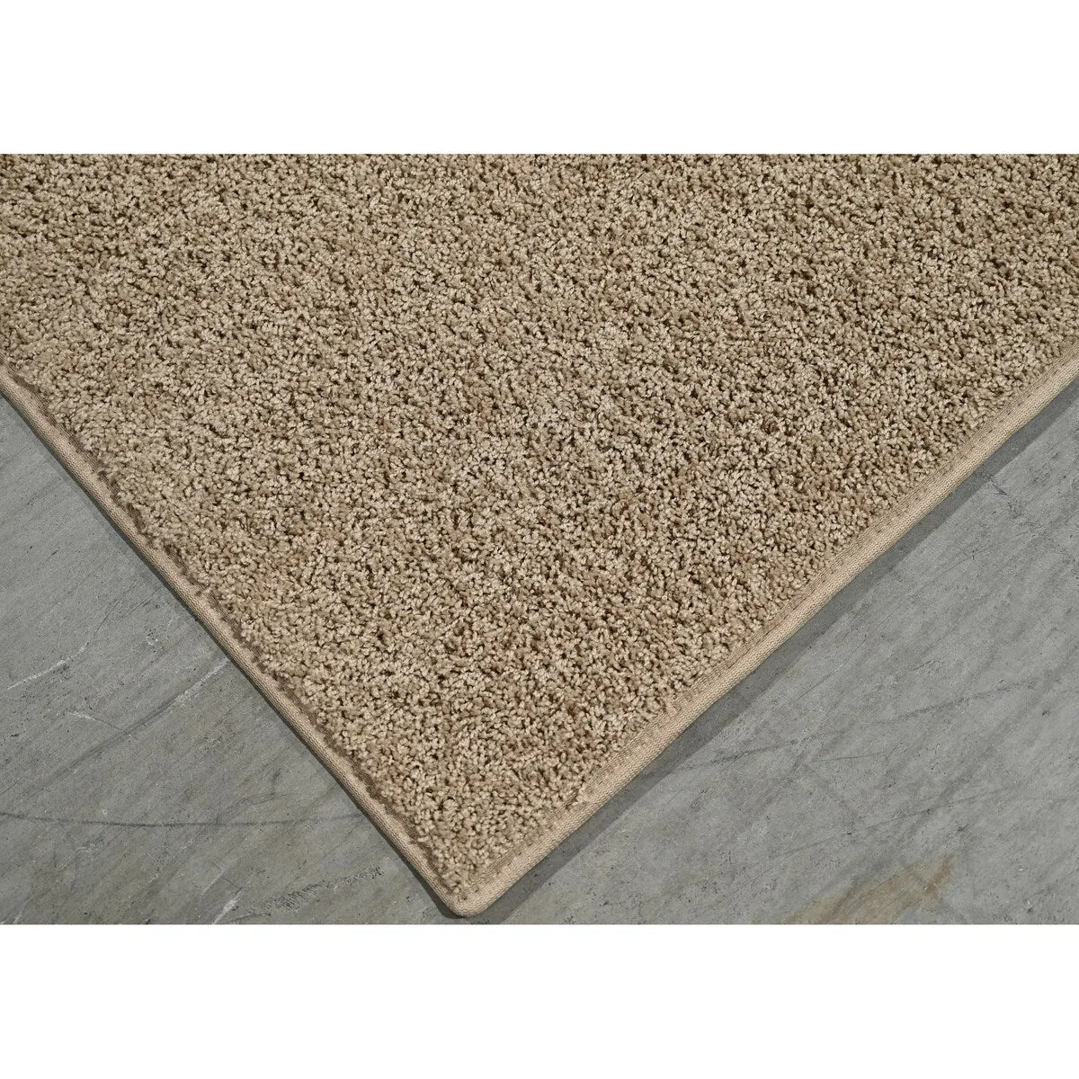 Plush Remnant Earth-Tone Living Room Area Rug