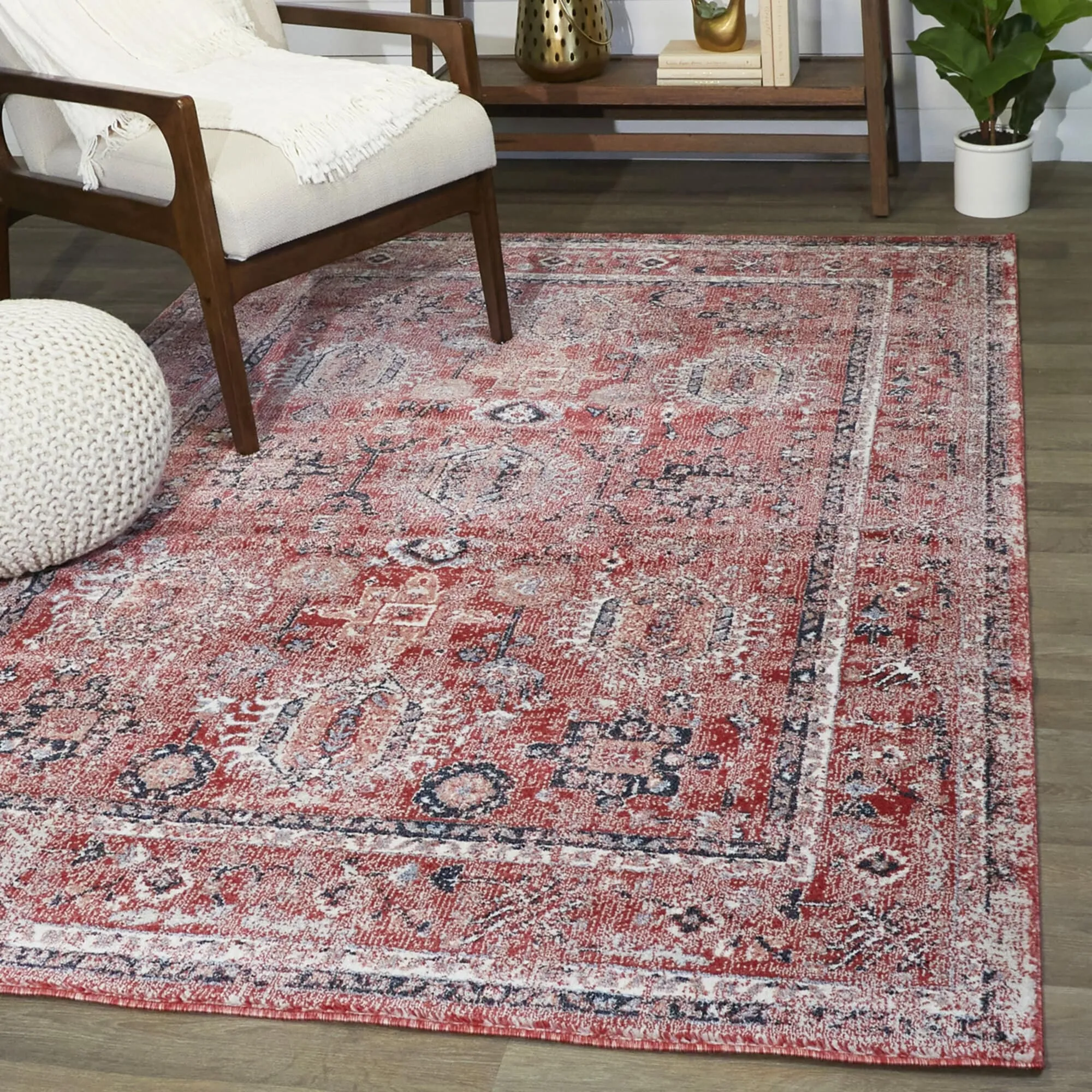 Pomeroy Vintage Oriental Medallion Area Rug