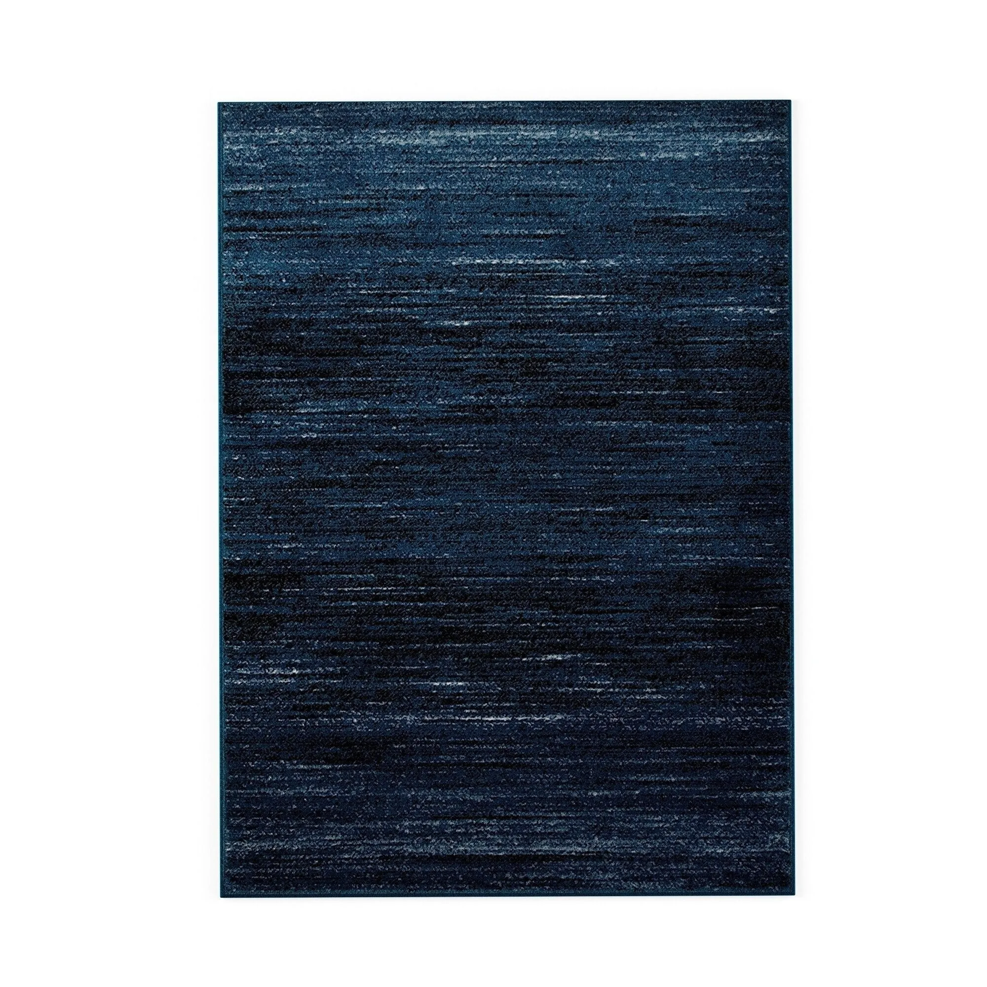Porch & Den Alford Blue/ Black Indoor Area Rug