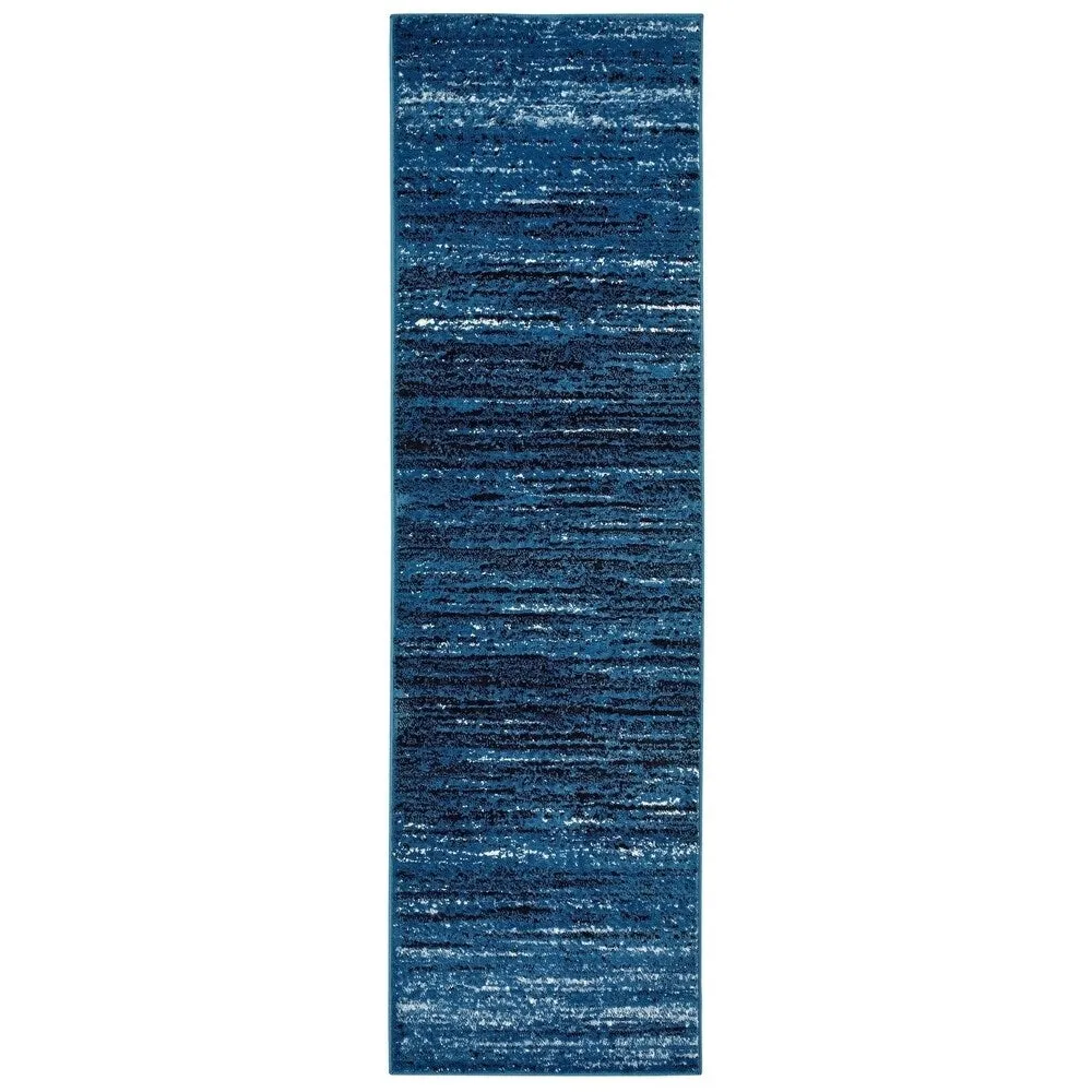 Porch & Den Alford Blue/ Black Indoor Area Rug