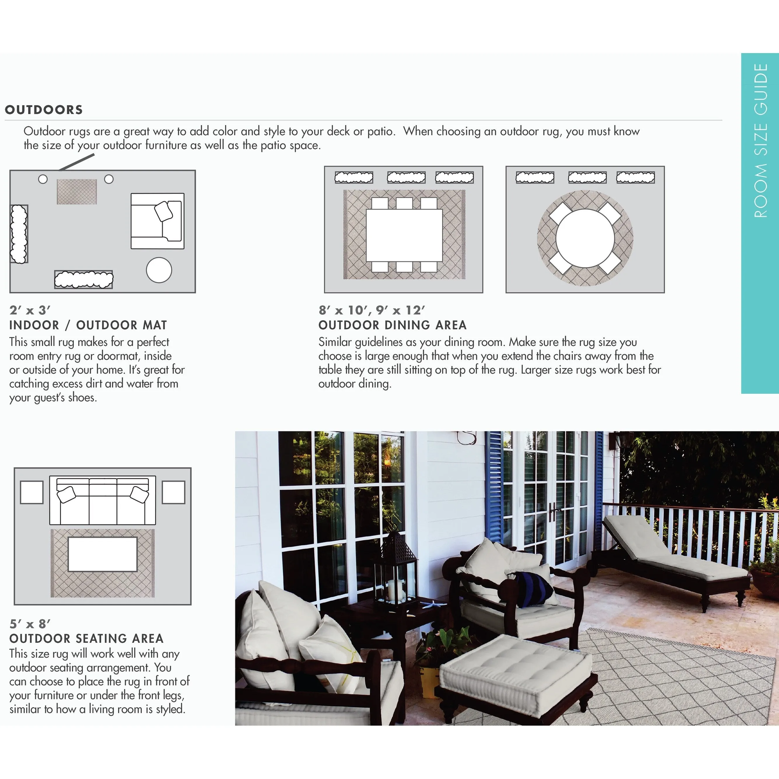 Porch & Den Annadel Teal Strokes Area Rug
