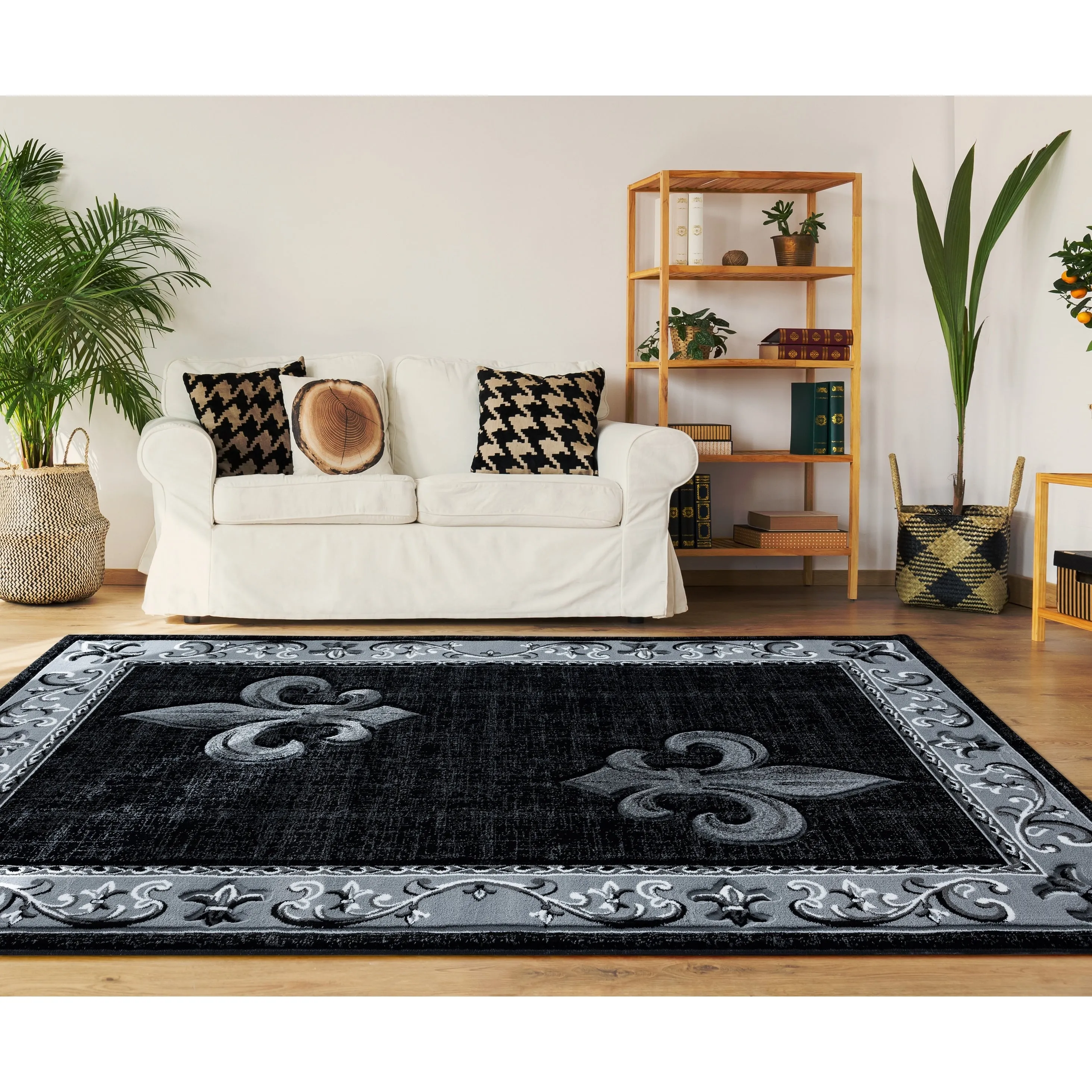 Porch & Den Curlew Hand-Carved Area Rug