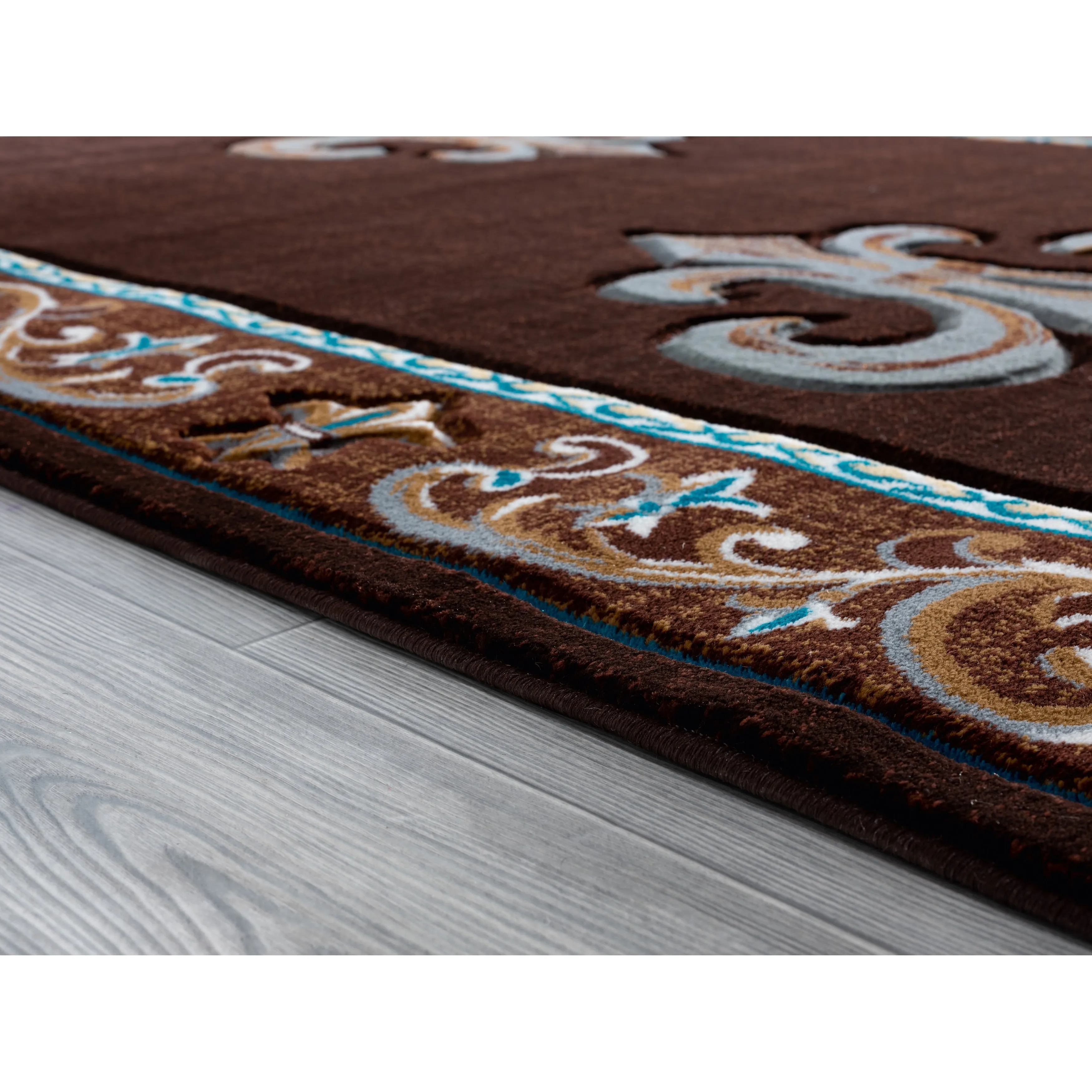Porch & Den Curlew Hand-Carved Area Rug