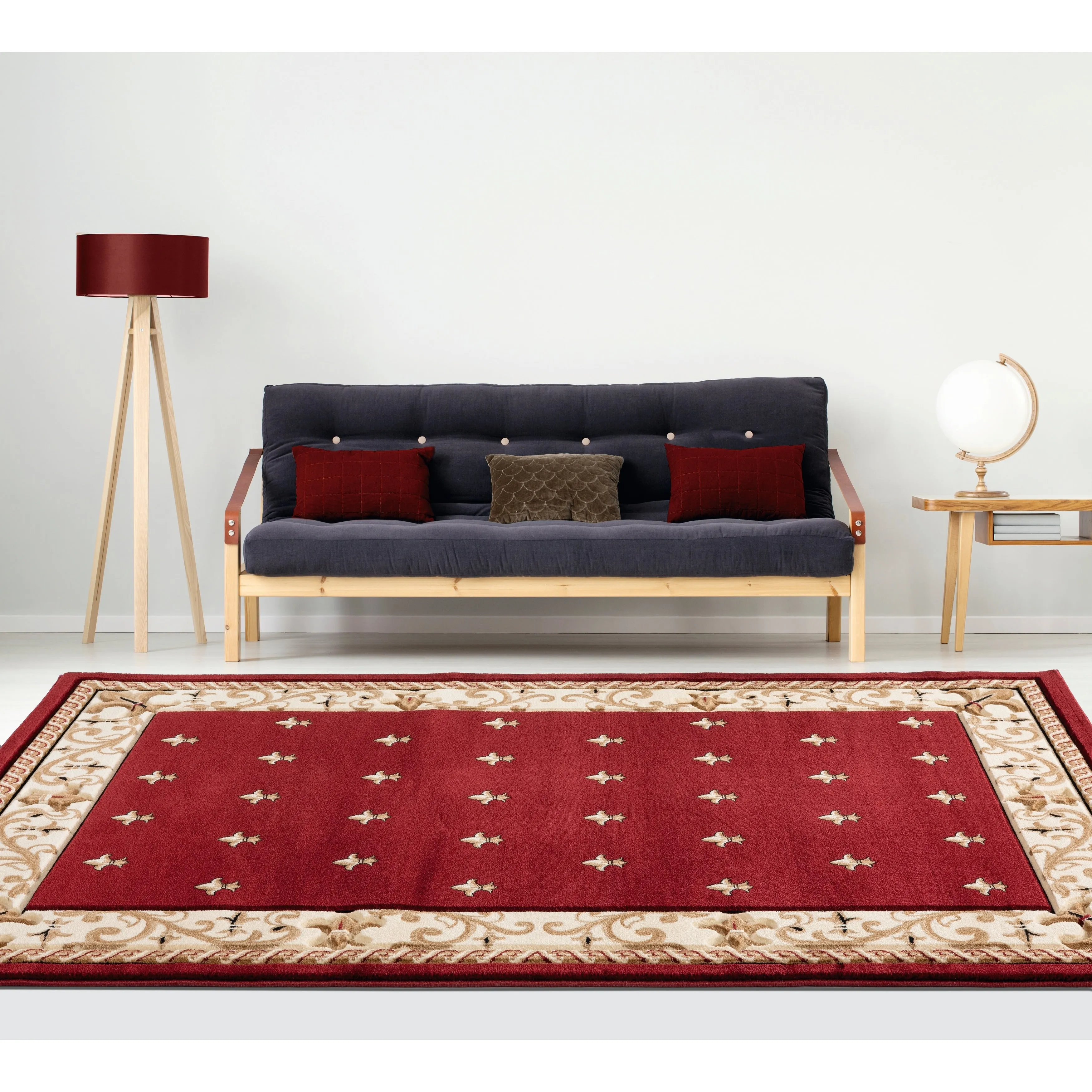 Porch & Den Cuthill Hand-Carved Area Rug