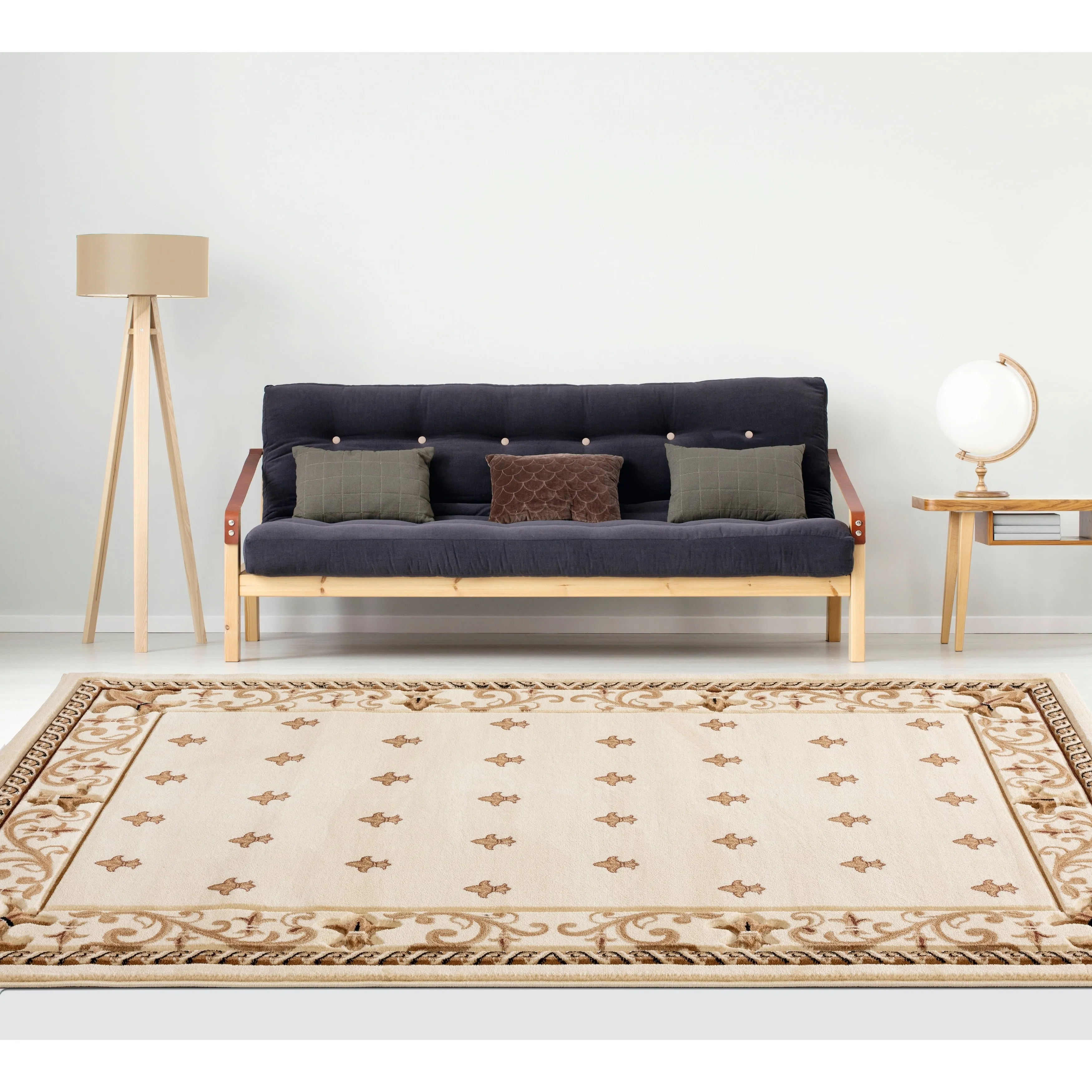 Porch & Den Cuthill Hand-Carved Area Rug