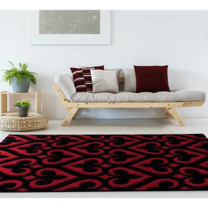 Porch & Den Cutter Hand-Carved Area Rug
