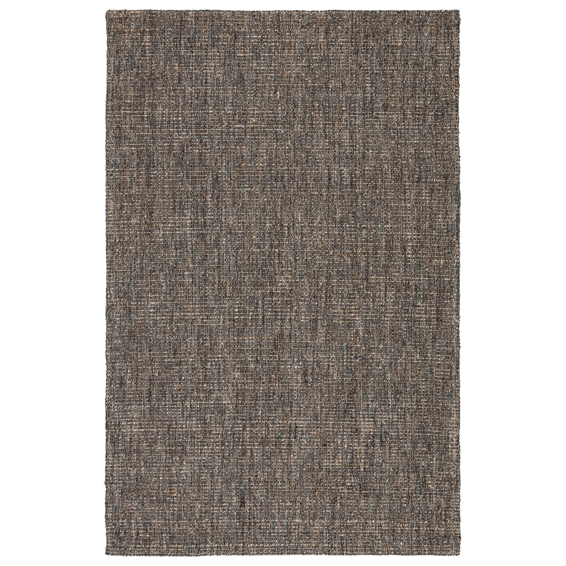 Porch & Den De Baca Natural Solid Wool-blend Area Rug