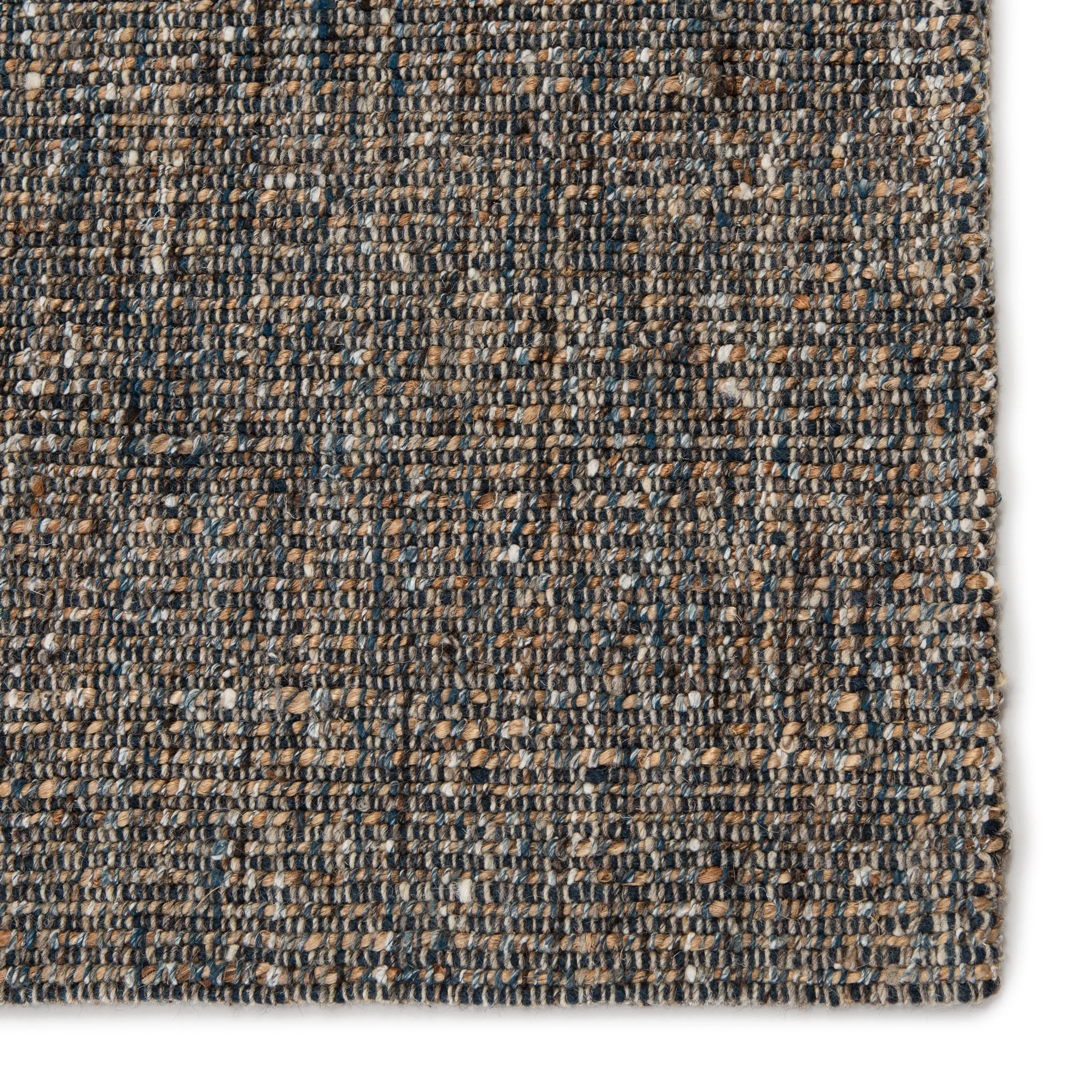 Porch & Den De Baca Natural Solid Wool-blend Area Rug