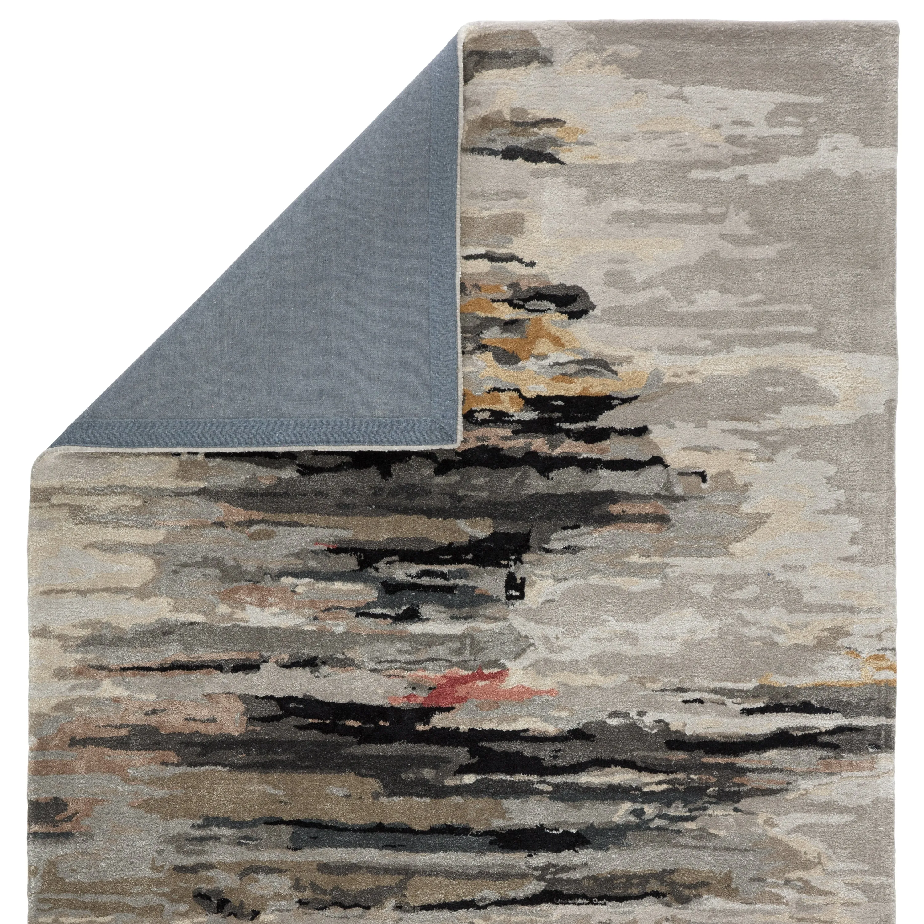Porch & Den Dillon Handmade Abstract Pattern Wool-blend Area Rug