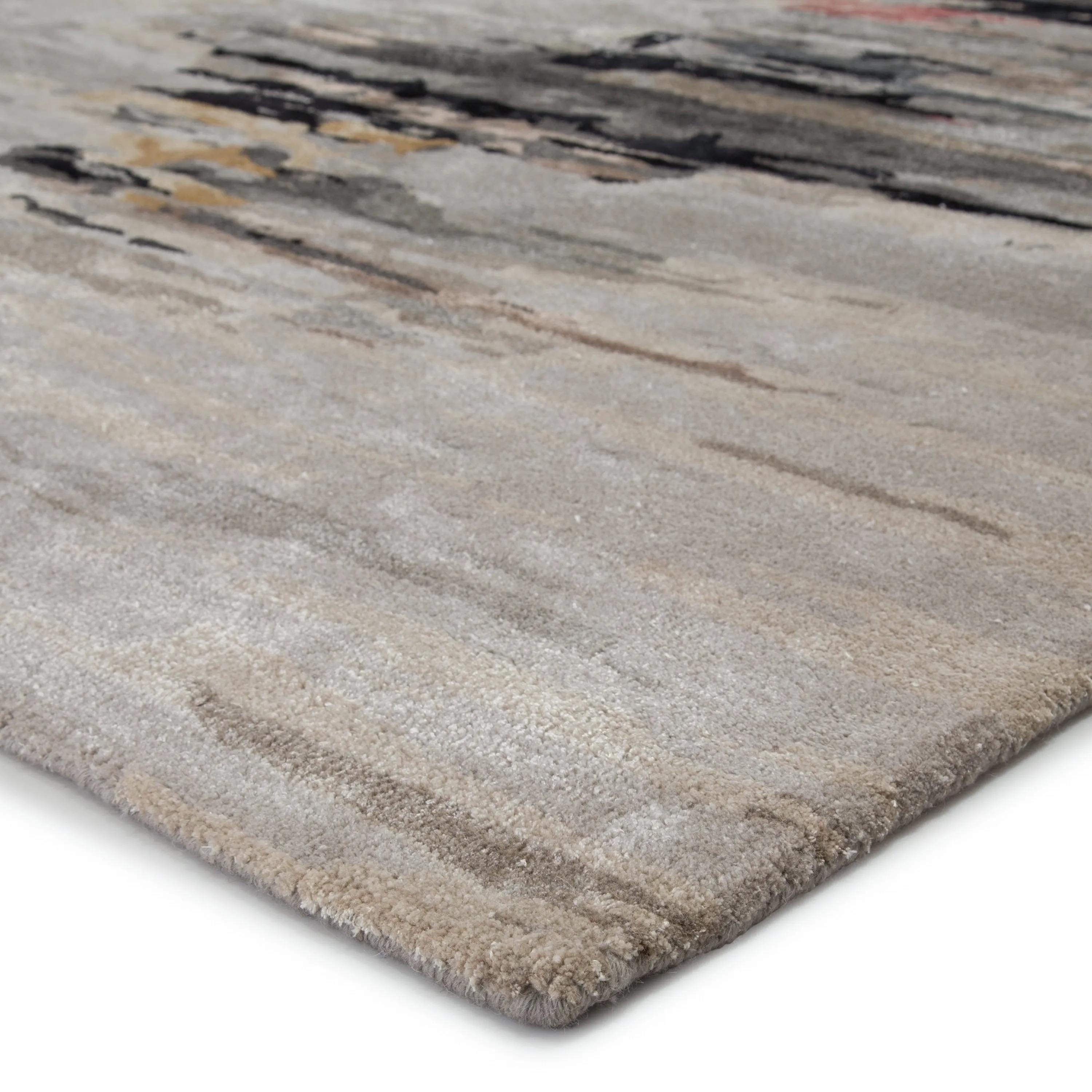 Porch & Den Dillon Handmade Abstract Pattern Wool-blend Area Rug