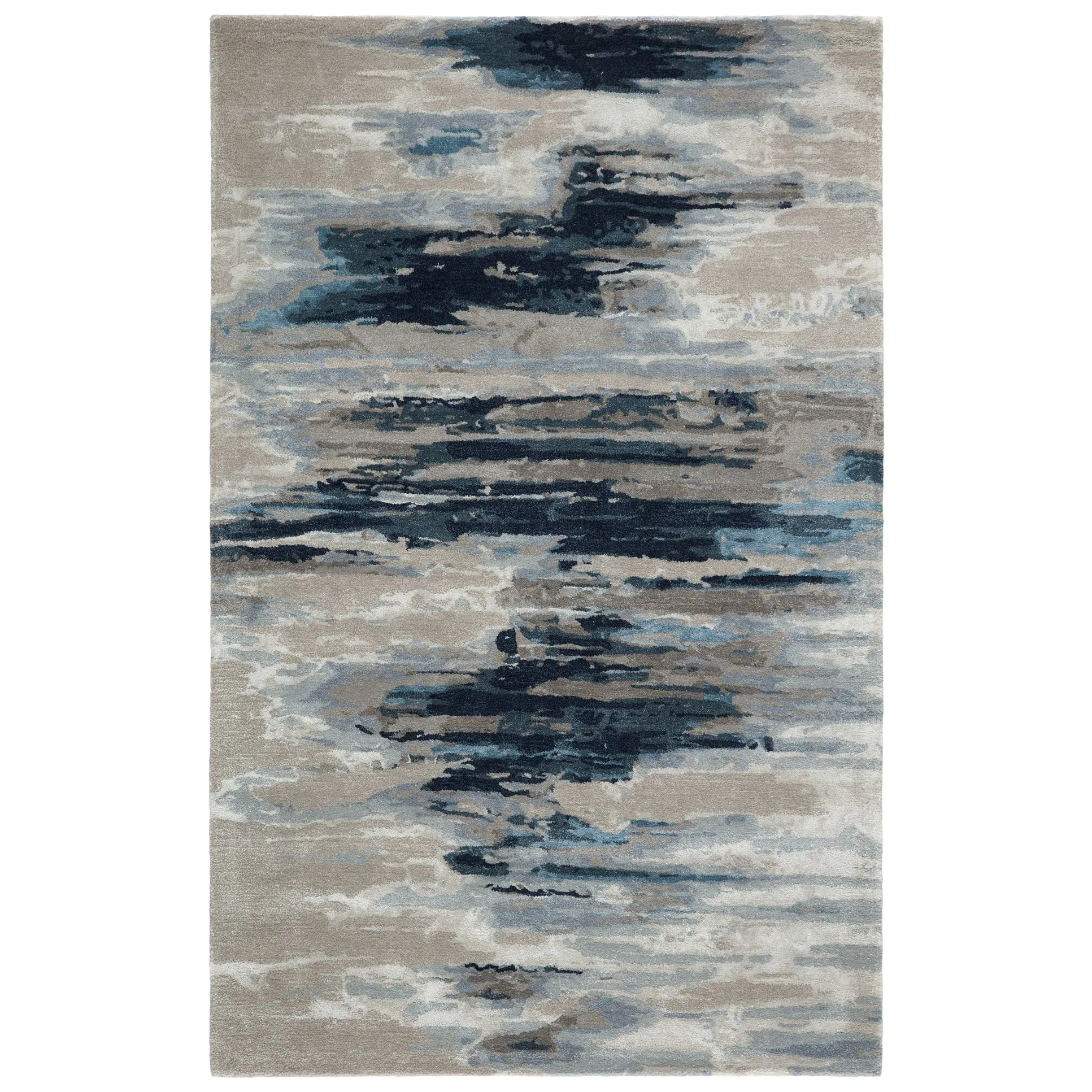 Porch & Den Dillon Handmade Abstract Pattern Wool-blend Area Rug