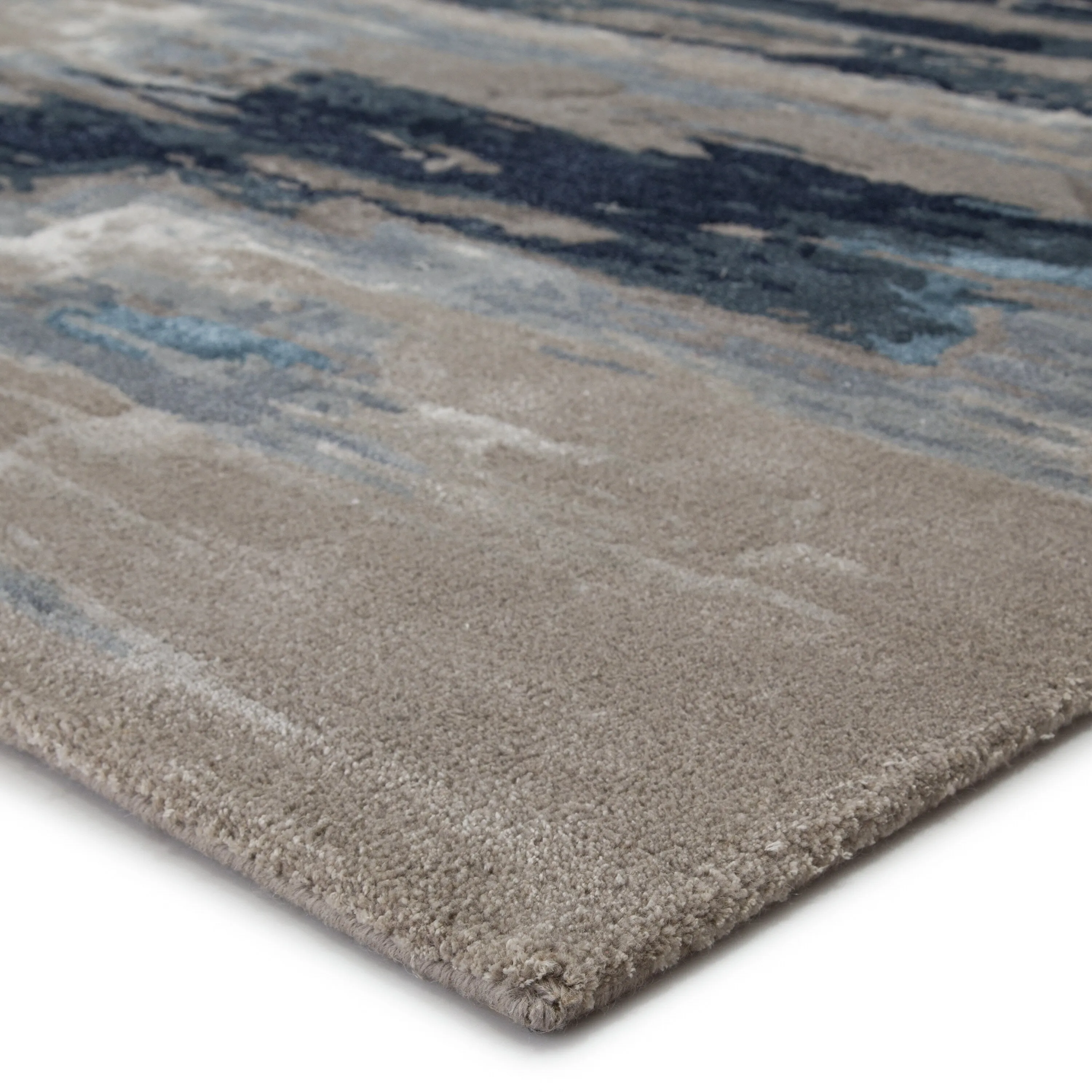 Porch & Den Dillon Handmade Abstract Pattern Wool-blend Area Rug