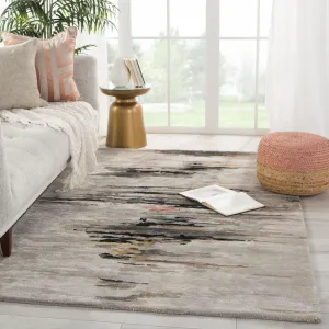 Porch & Den Dillon Handmade Abstract Pattern Wool-blend Area Rug