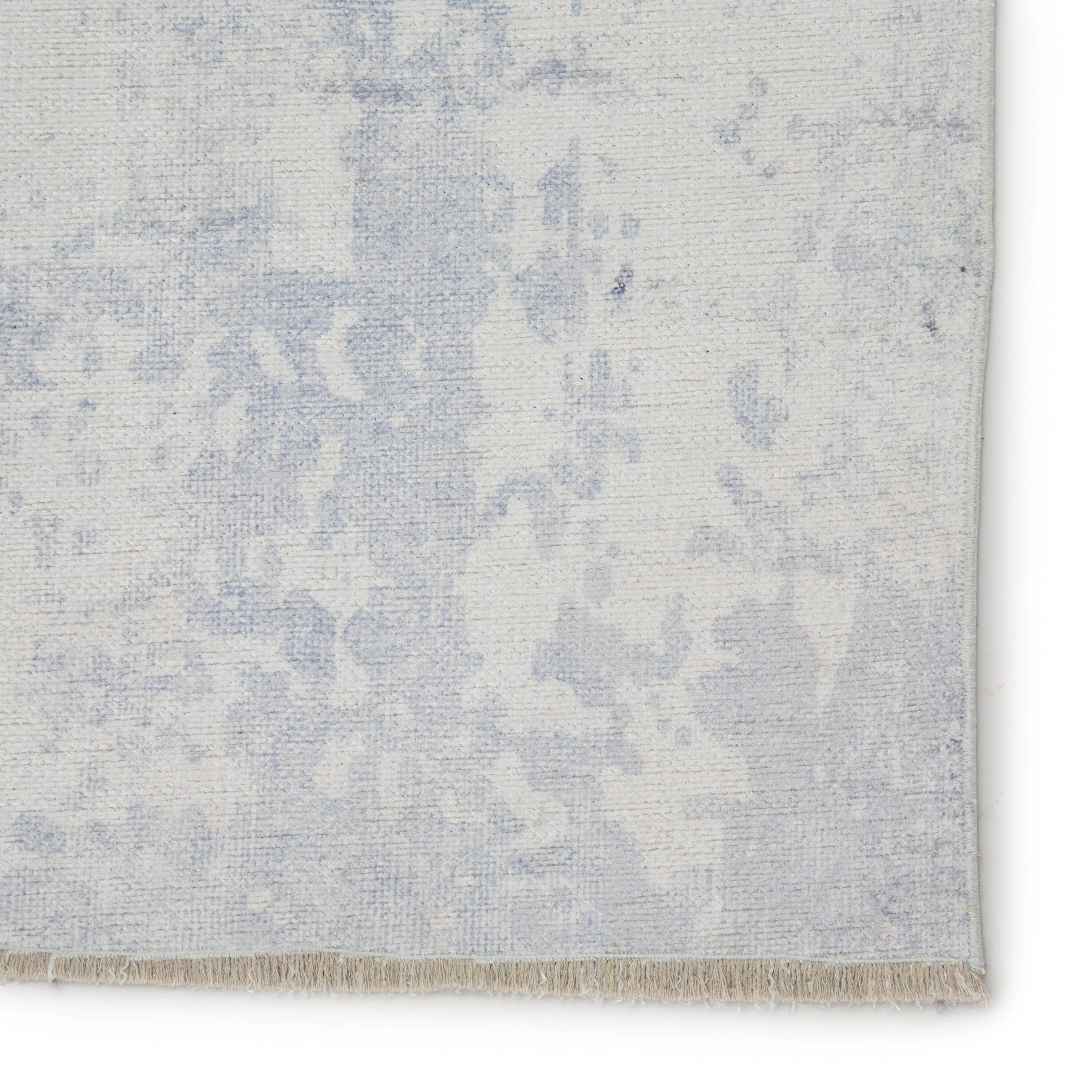 Porch & Den Pate Printed Medallion Blue/ White Area Rug
