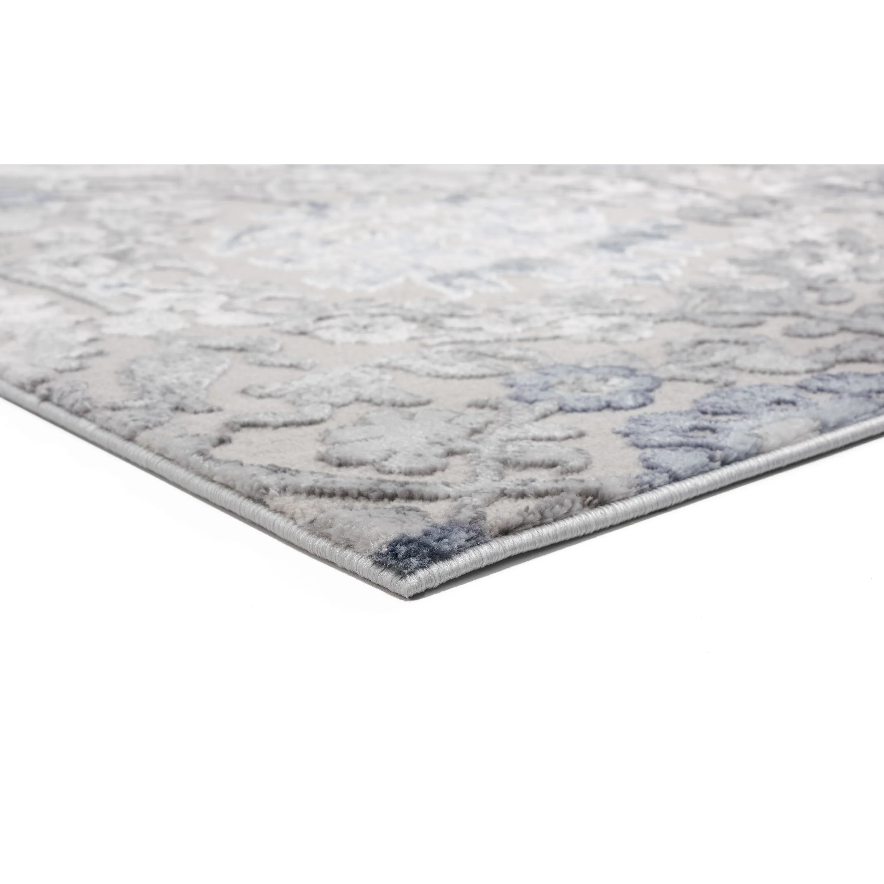 Porch & Den Rich Hi-low Floral Area Rug