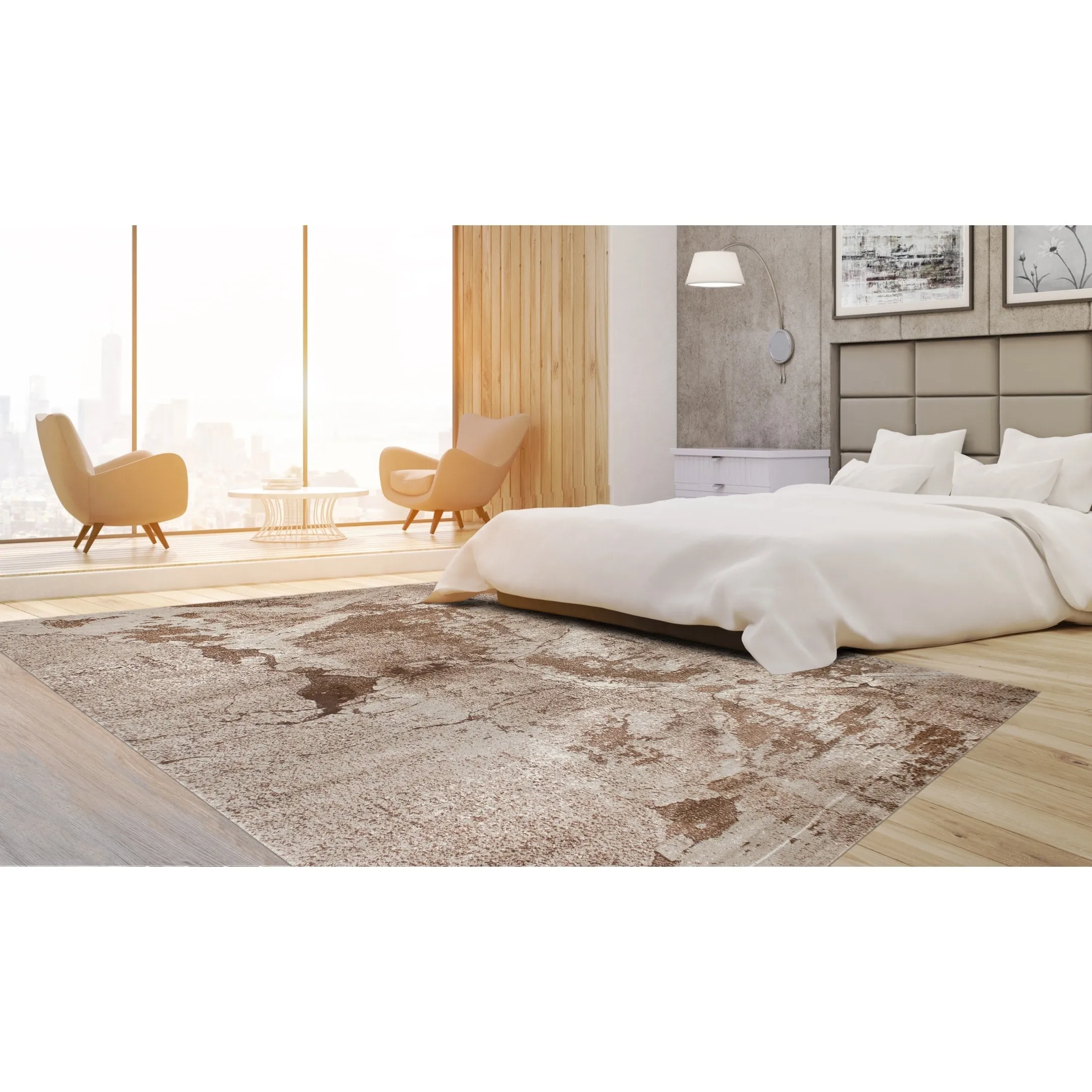 Porch & Den Somes Abstract Area Rug