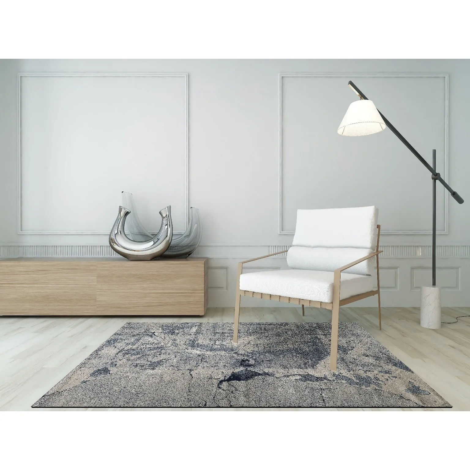 Porch & Den Somes Abstract Area Rug