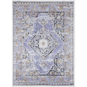 Porch & Den Toelle Distressed Medallion Pattern Area Rug
