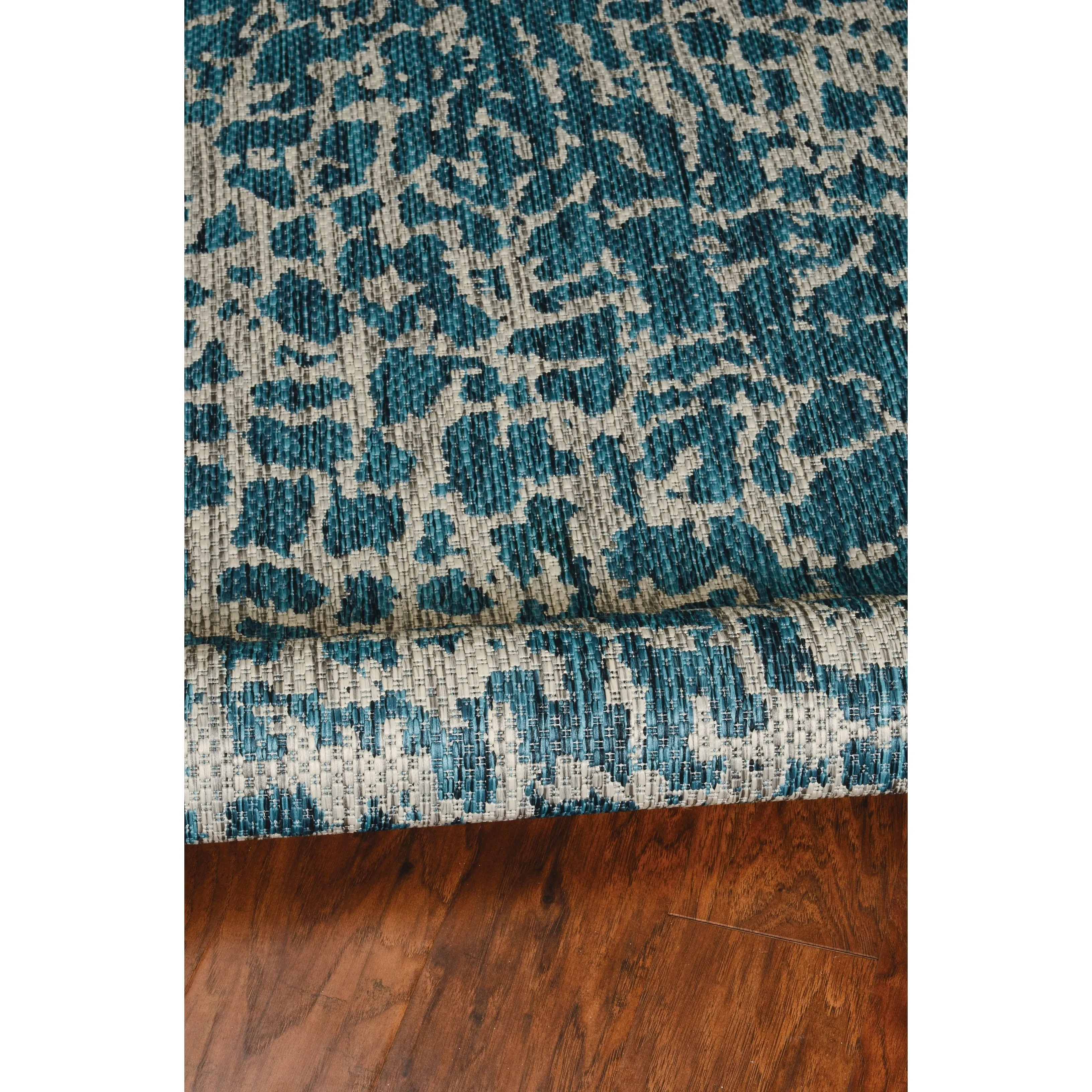 Porch & Den Valiant Teal Safari Area Rug