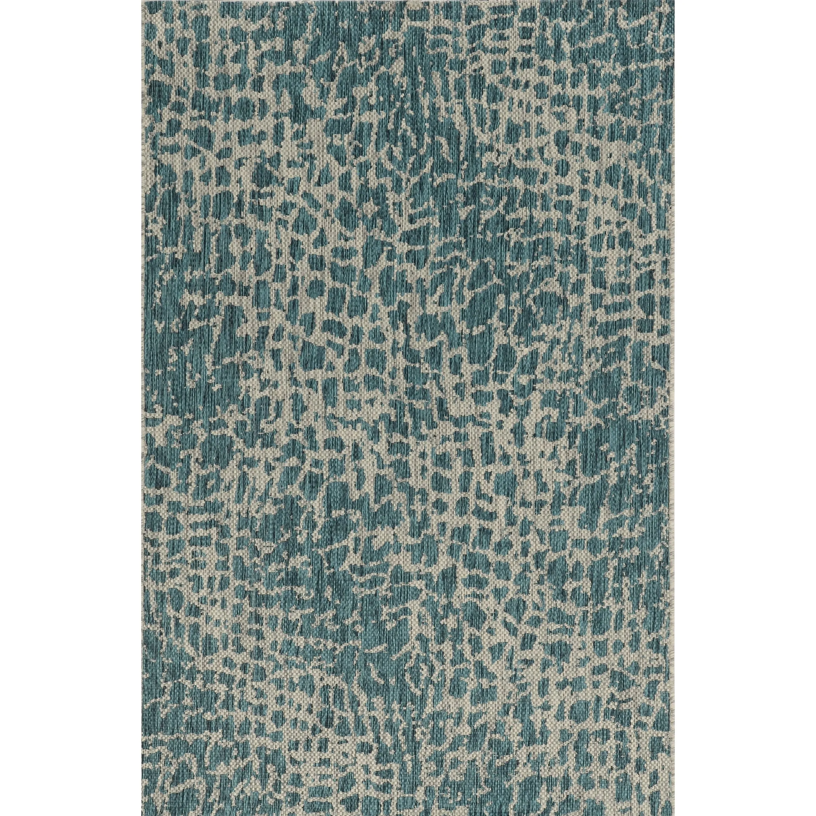 Porch & Den Valiant Teal Safari Area Rug
