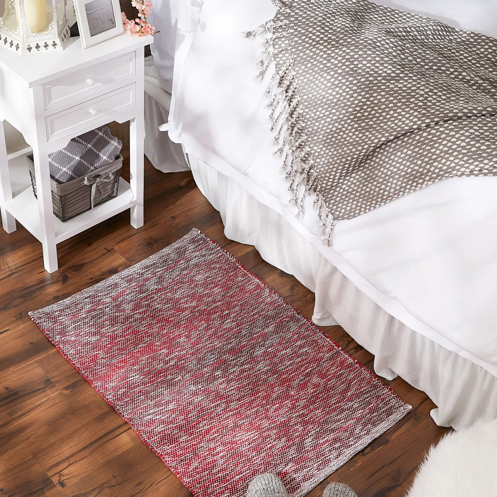 Porch & Den Windhill Recycled Yarn/Rag Rug - 2x3