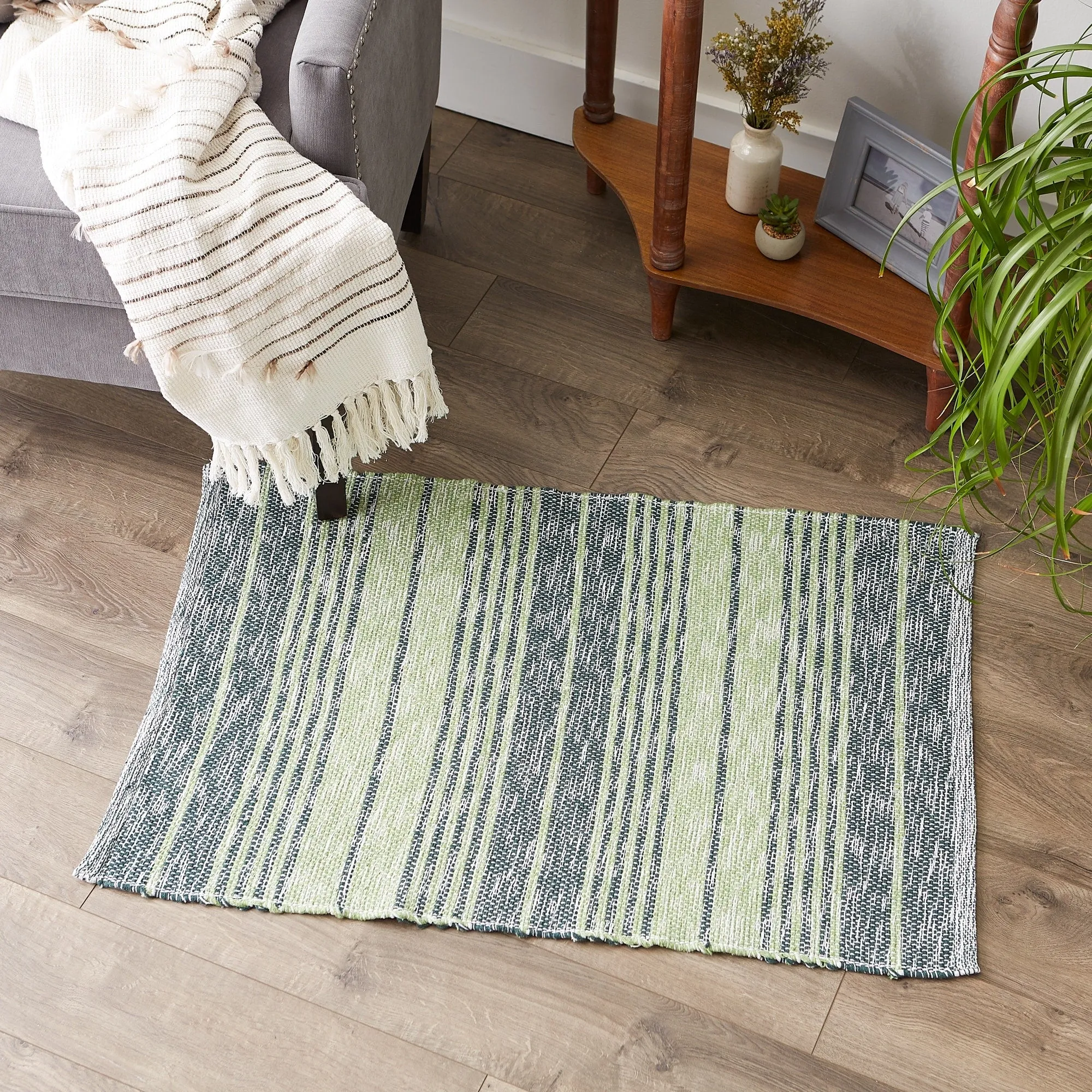 Porch & Den Windhill Recycled Yarn/Rag Rug - 2x3