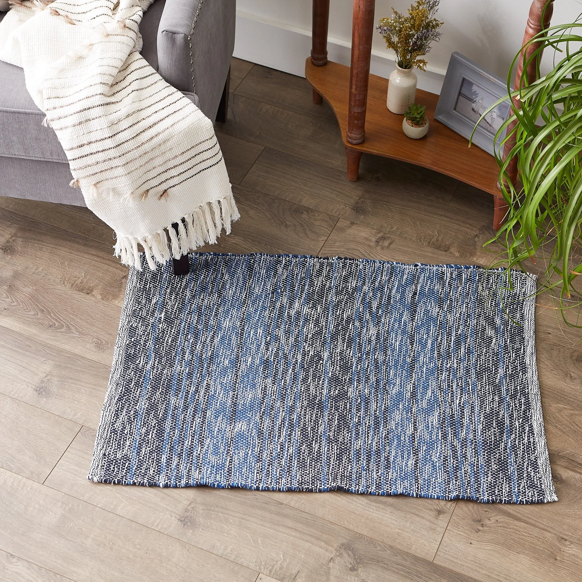 Porch & Den Windhill Recycled Yarn/Rag Rug - 2x3