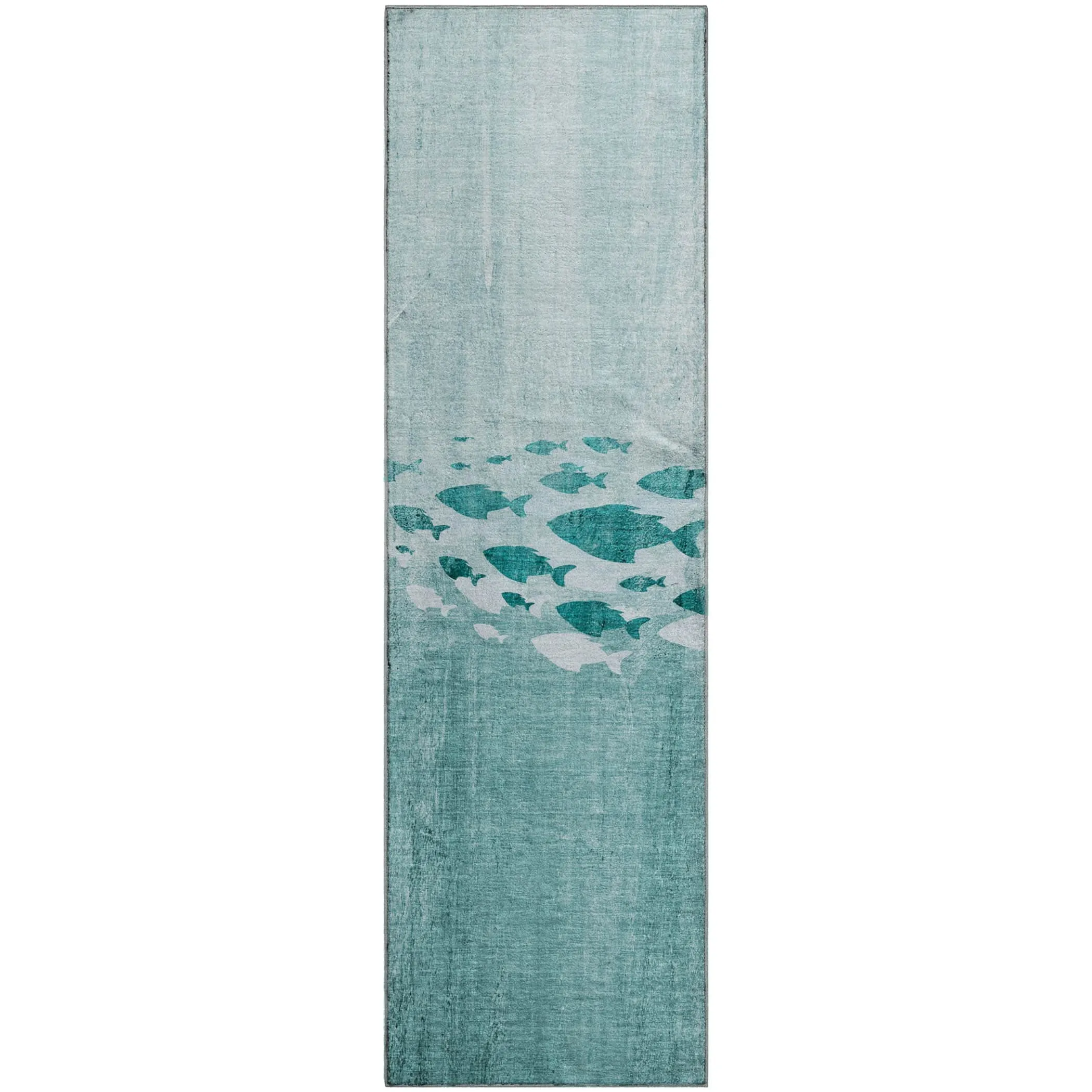 Premium Washable Super Modern Fish Soft Mayfield Rug