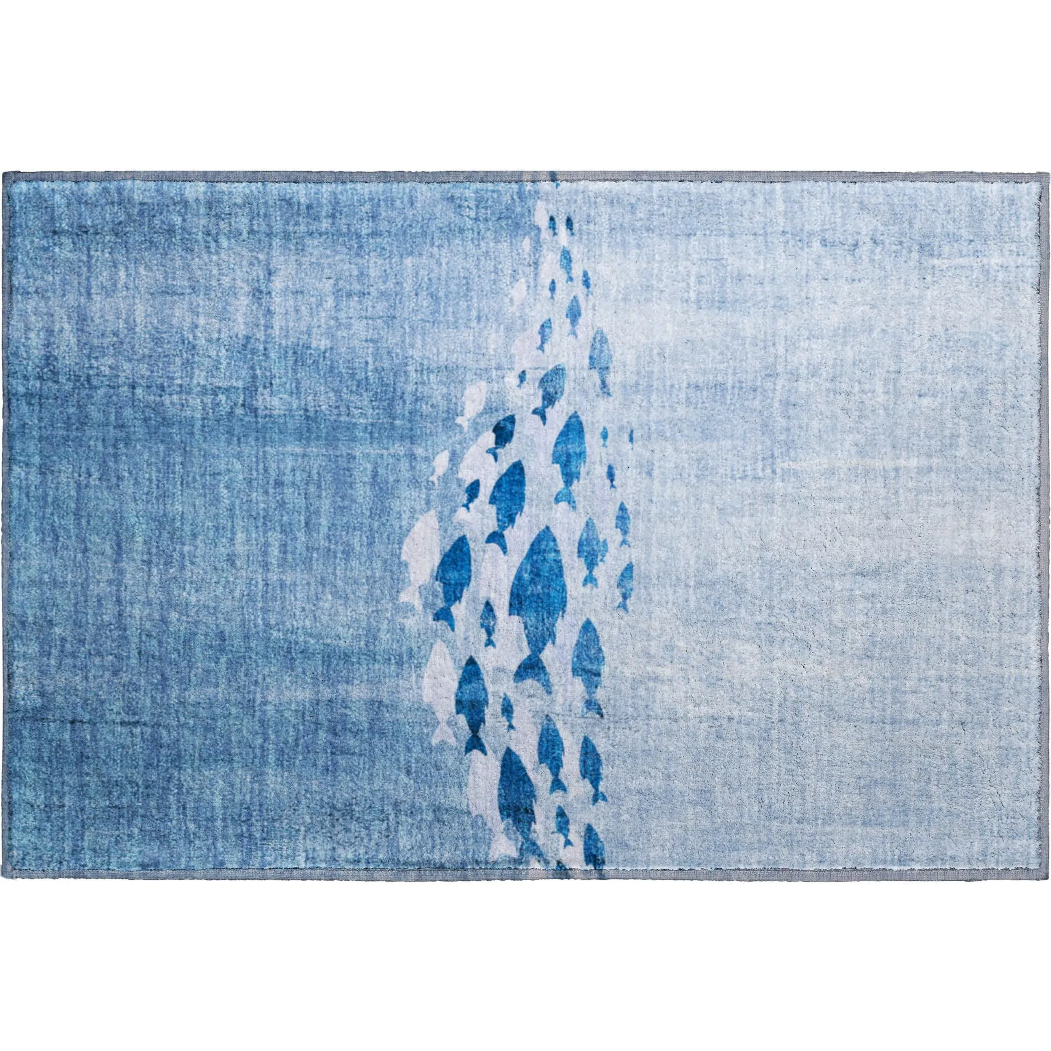 Premium Washable Super Modern Fish Soft Mayfield Rug