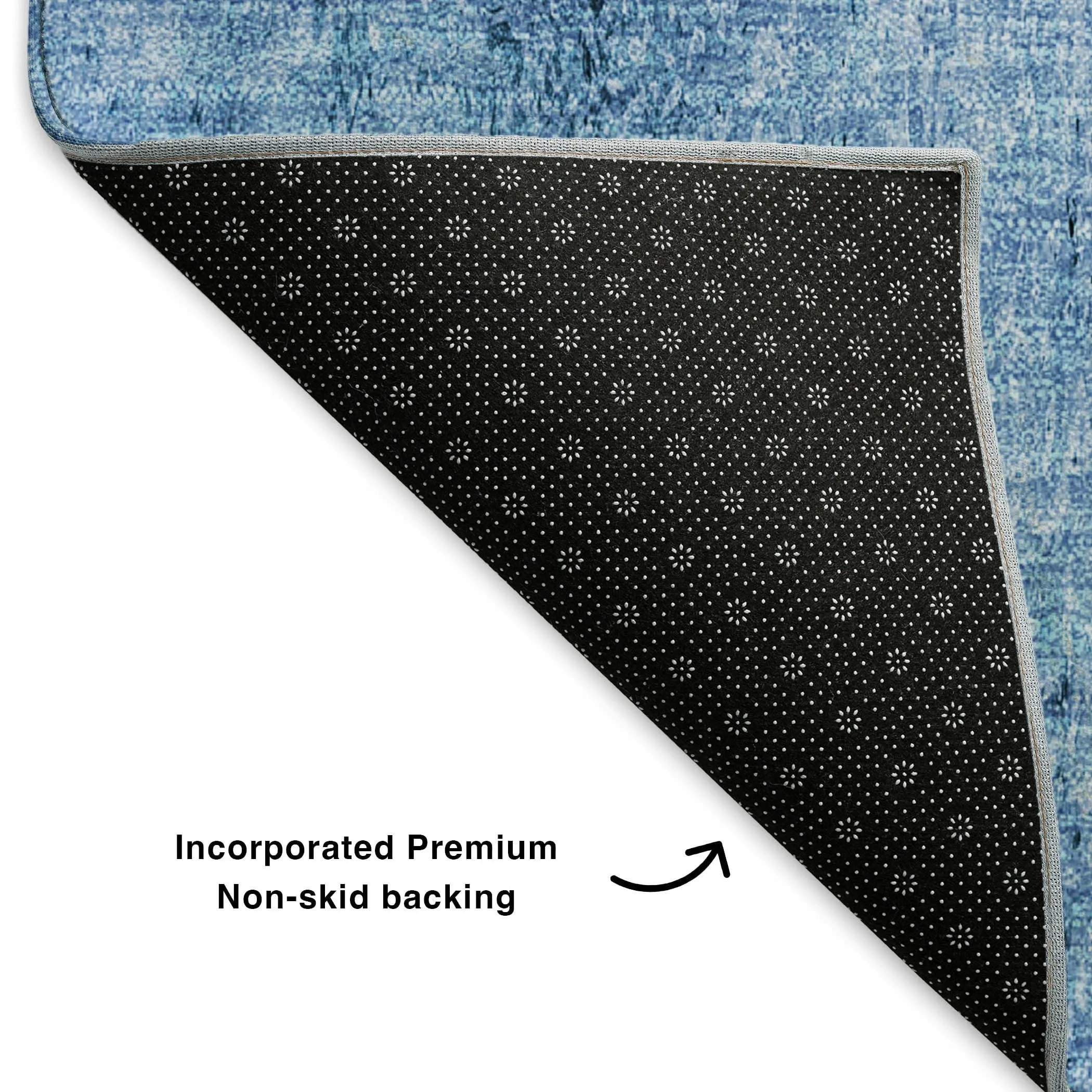 Premium Washable Super Modern Fish Soft Mayfield Rug