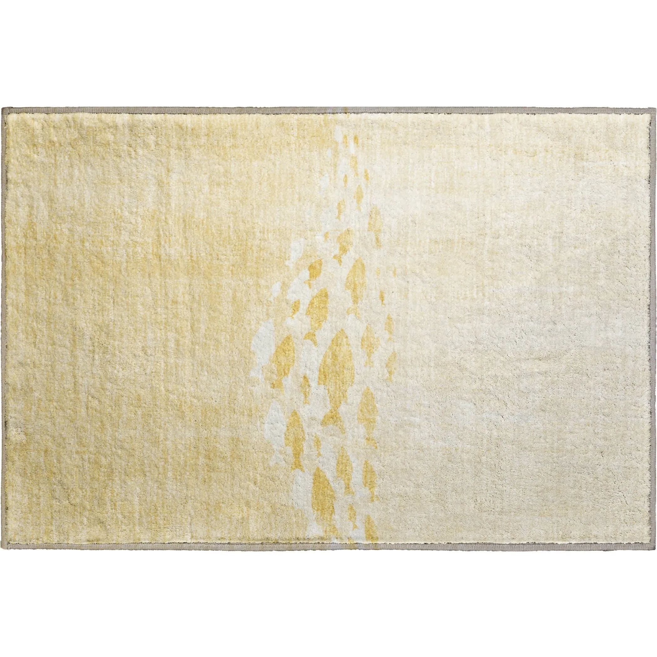 Premium Washable Super Modern Fish Soft Mayfield Rug