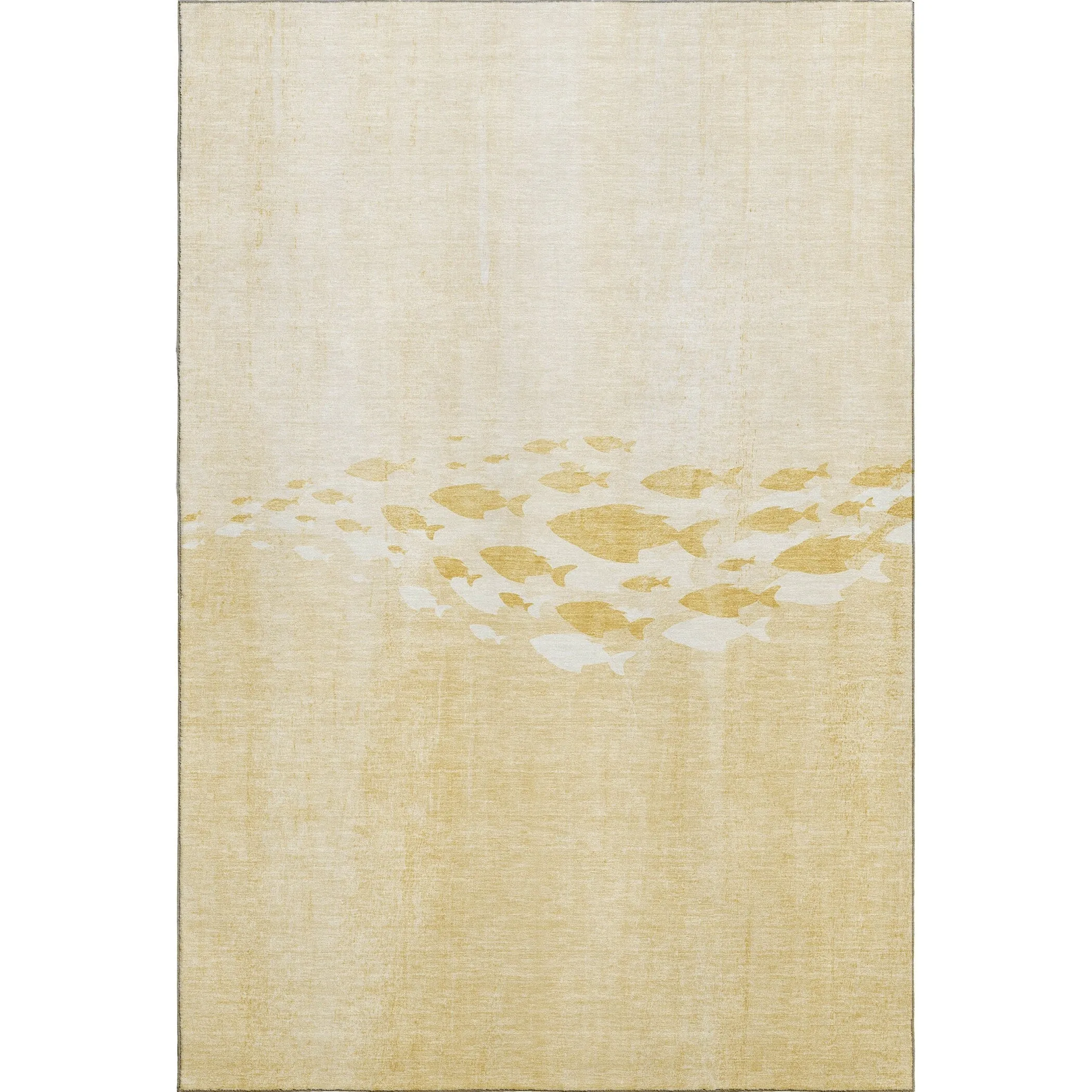 Premium Washable Super Modern Fish Soft Mayfield Rug