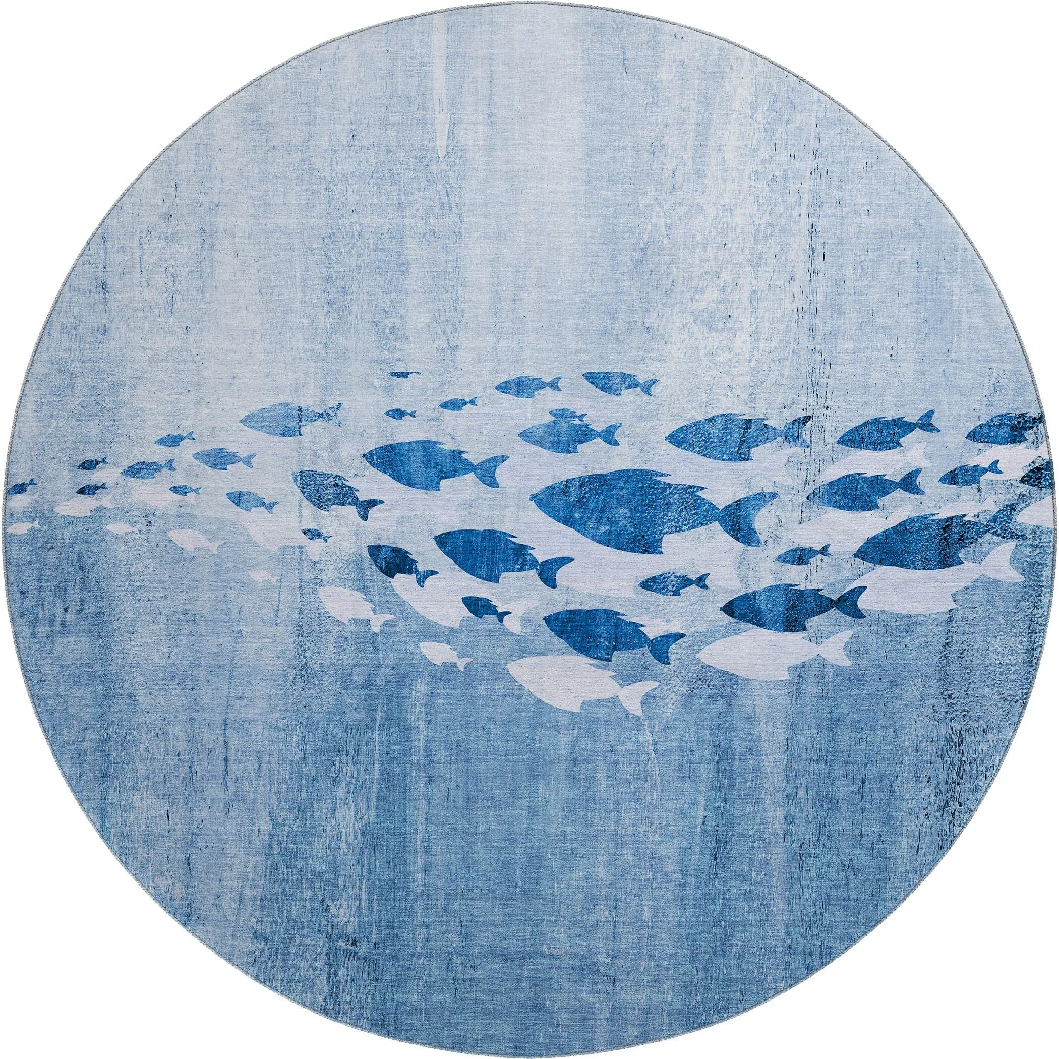 Premium Washable Super Modern Fish Soft Mayfield Rug