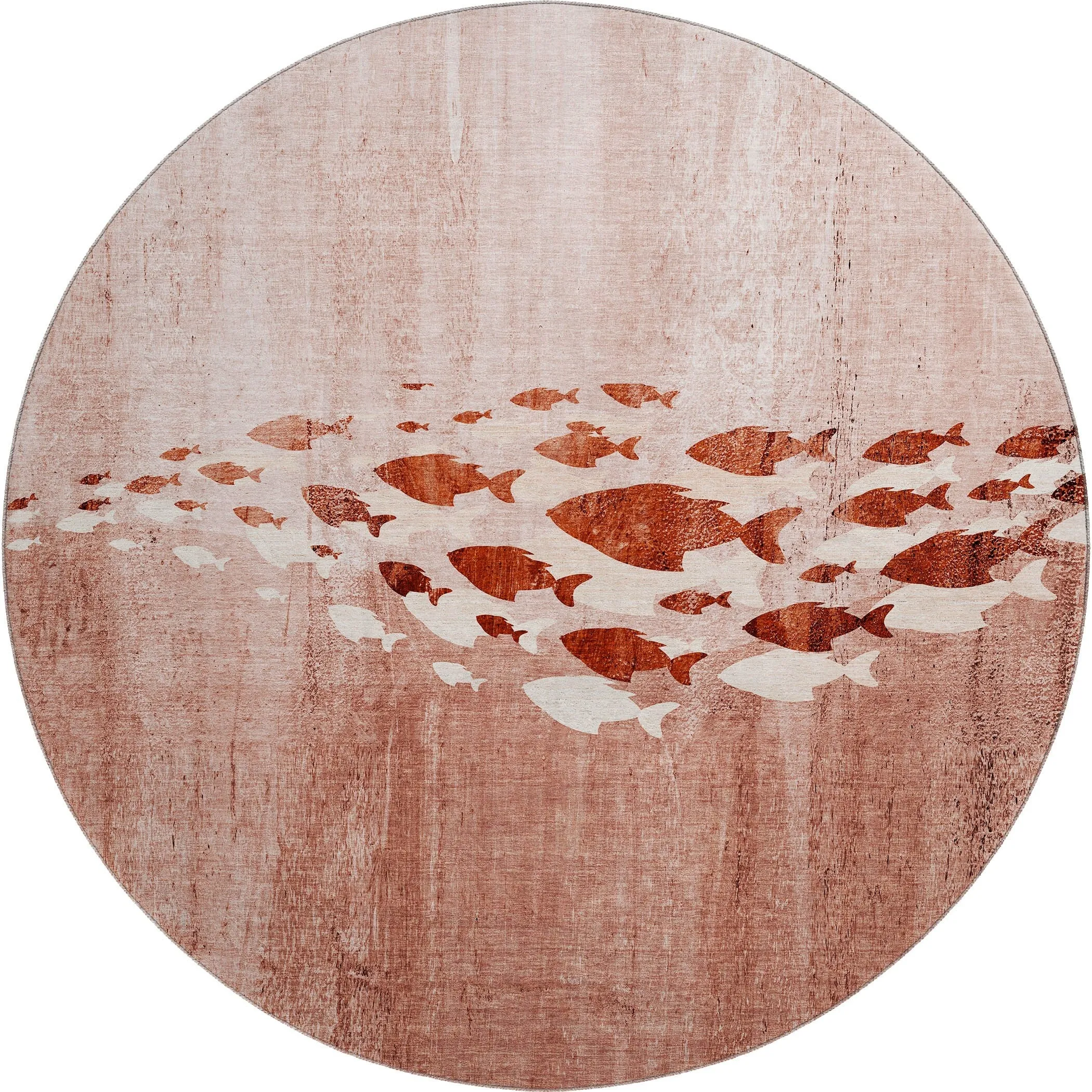Premium Washable Super Modern Fish Soft Mayfield Rug
