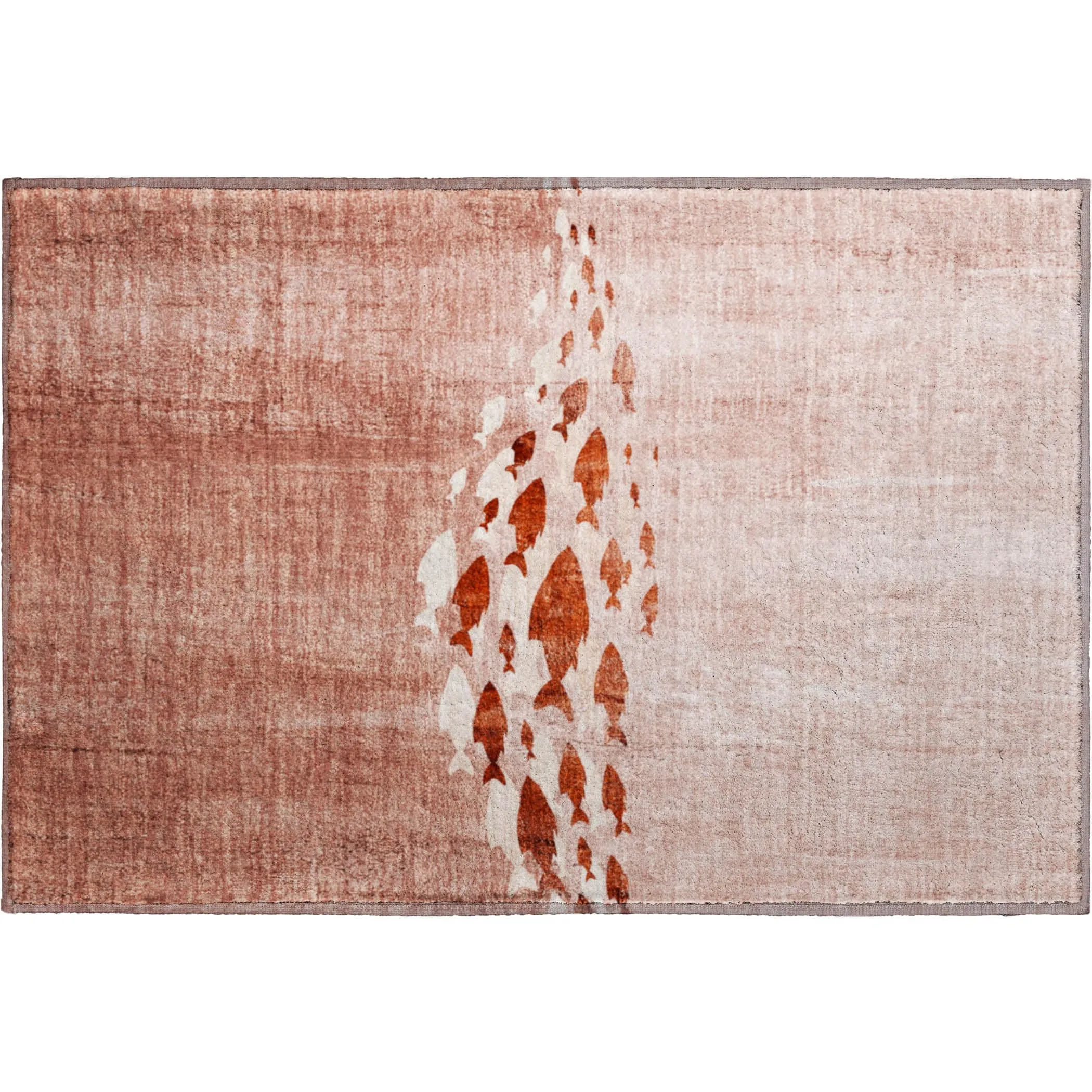 Premium Washable Super Modern Fish Soft Mayfield Rug