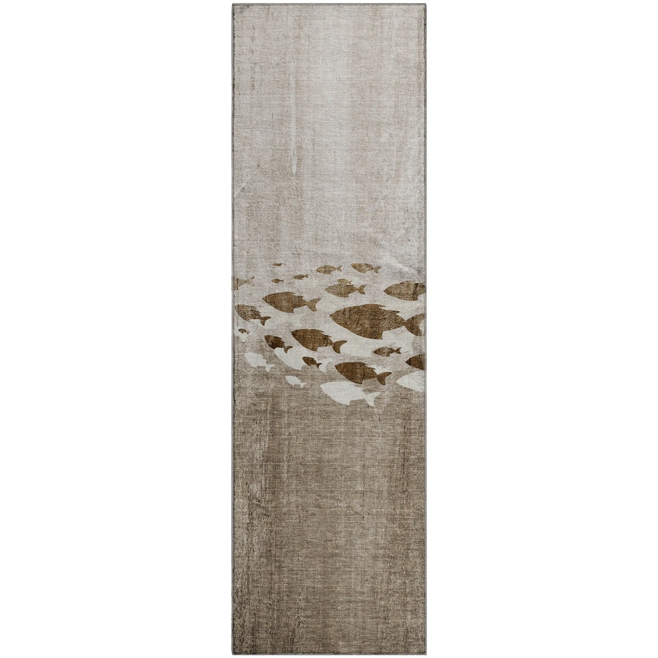 Premium Washable Super Modern Fish Soft Mayfield Rug