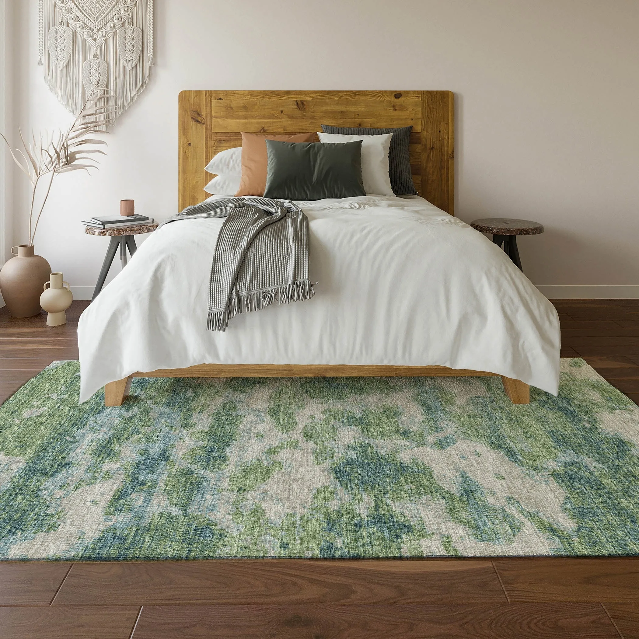 Premium Washable Super Soft Abstract Camo Mayfield Rug