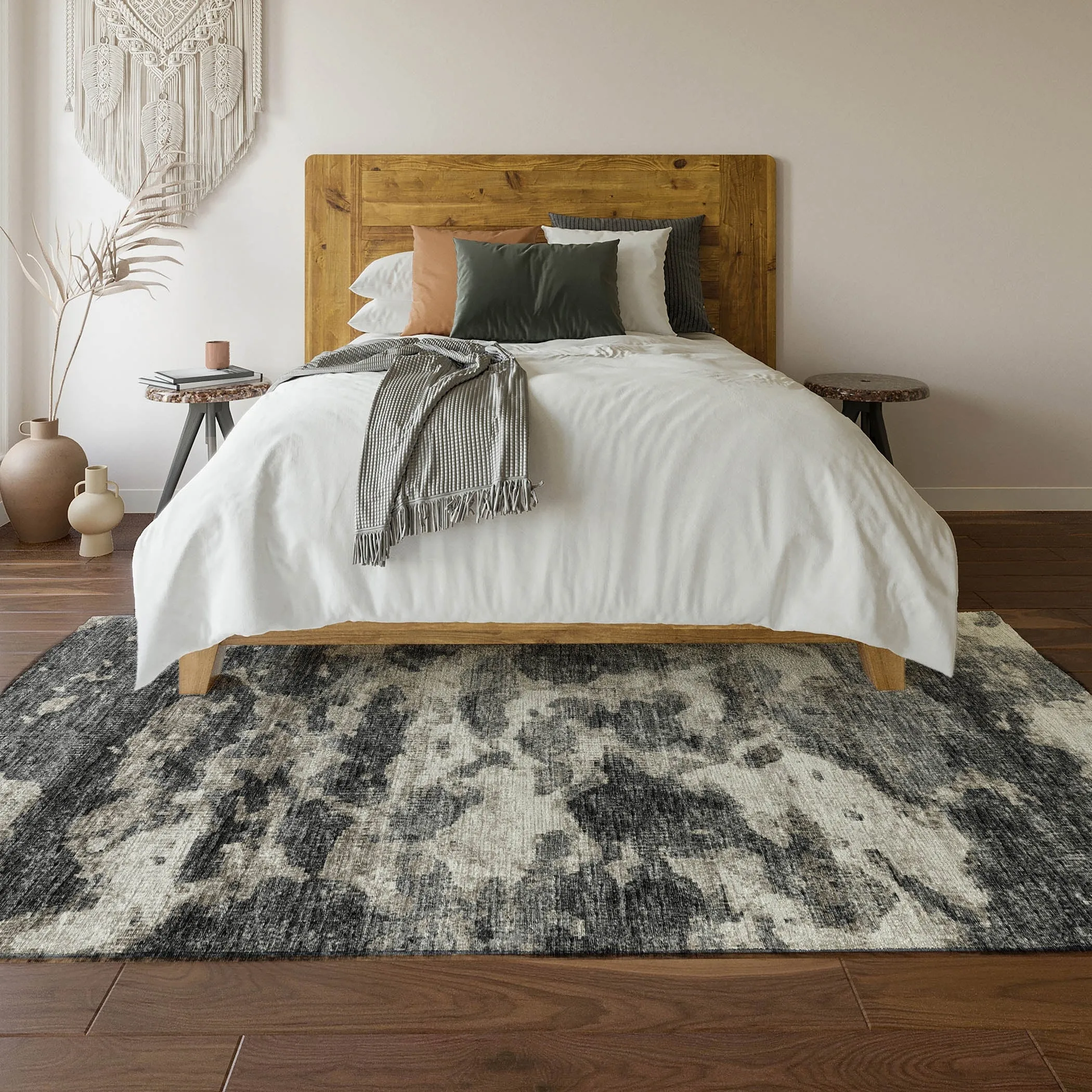 Premium Washable Super Soft Abstract Camo Mayfield Rug