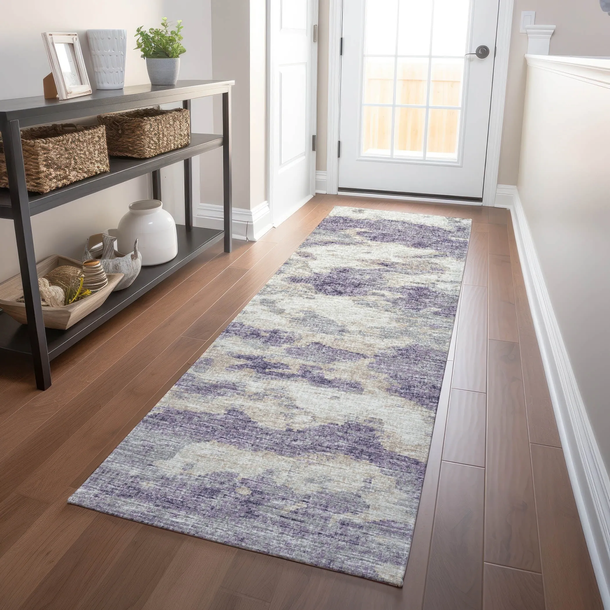 Premium Washable Super Soft Abstract Camo Mayfield Rug