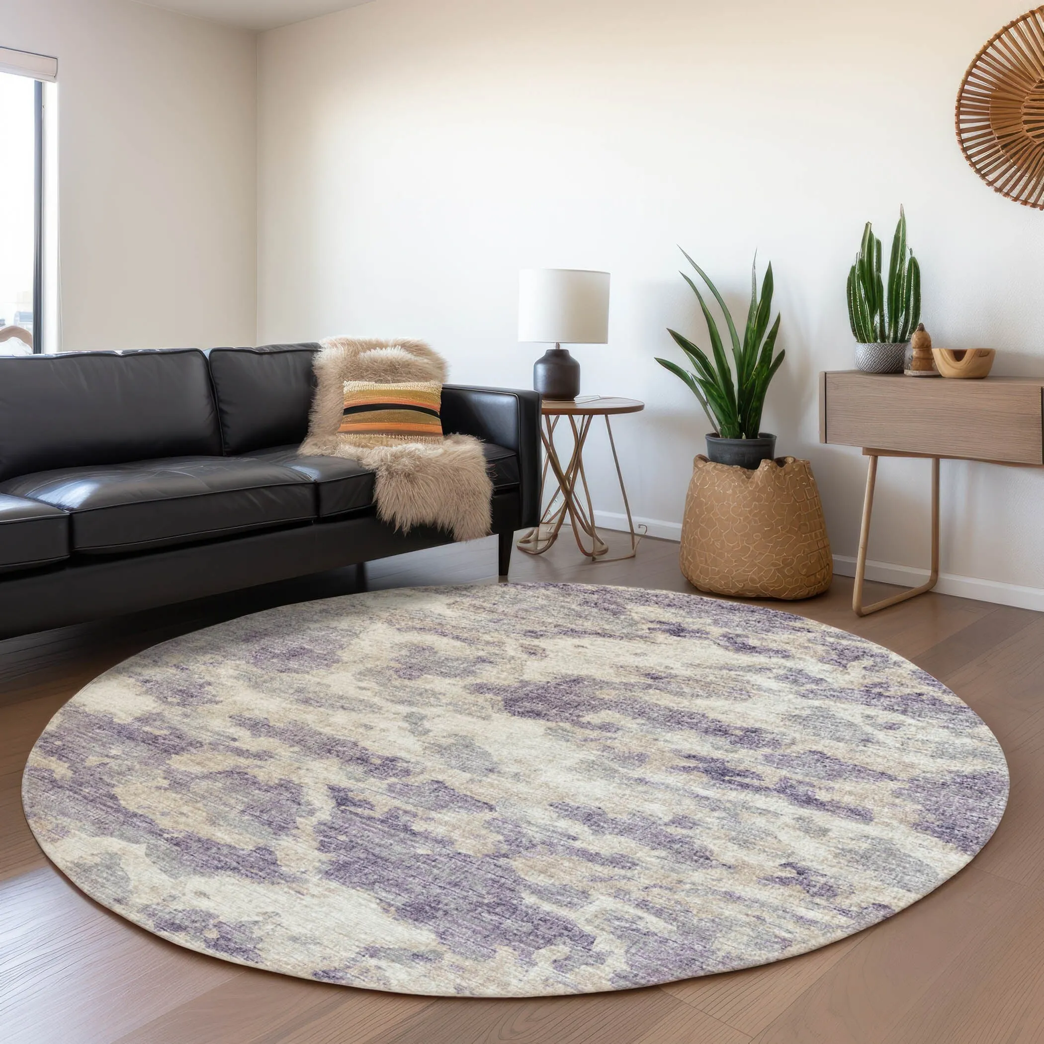 Premium Washable Super Soft Abstract Camo Mayfield Rug